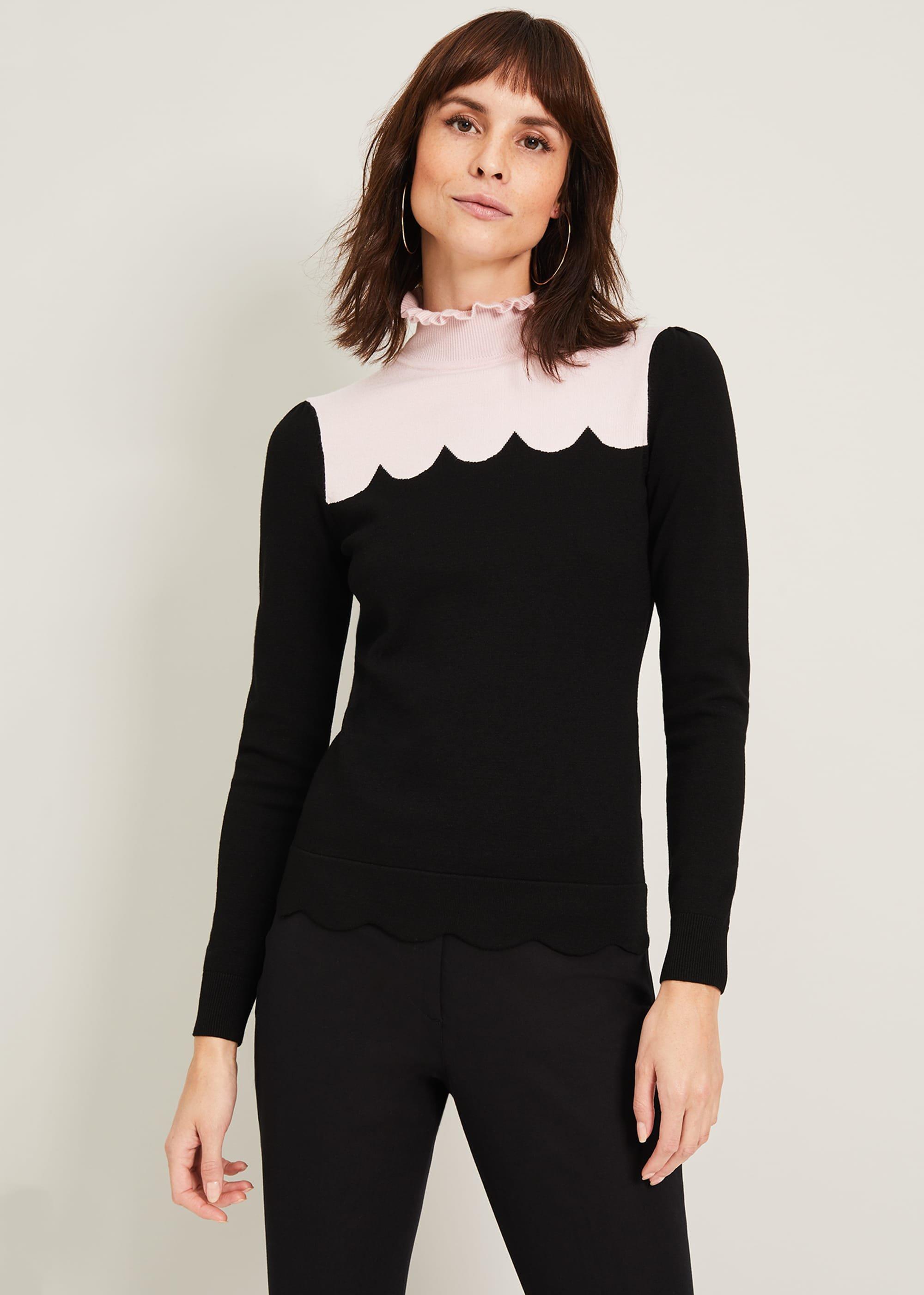 Averie Colourblock Knit Top