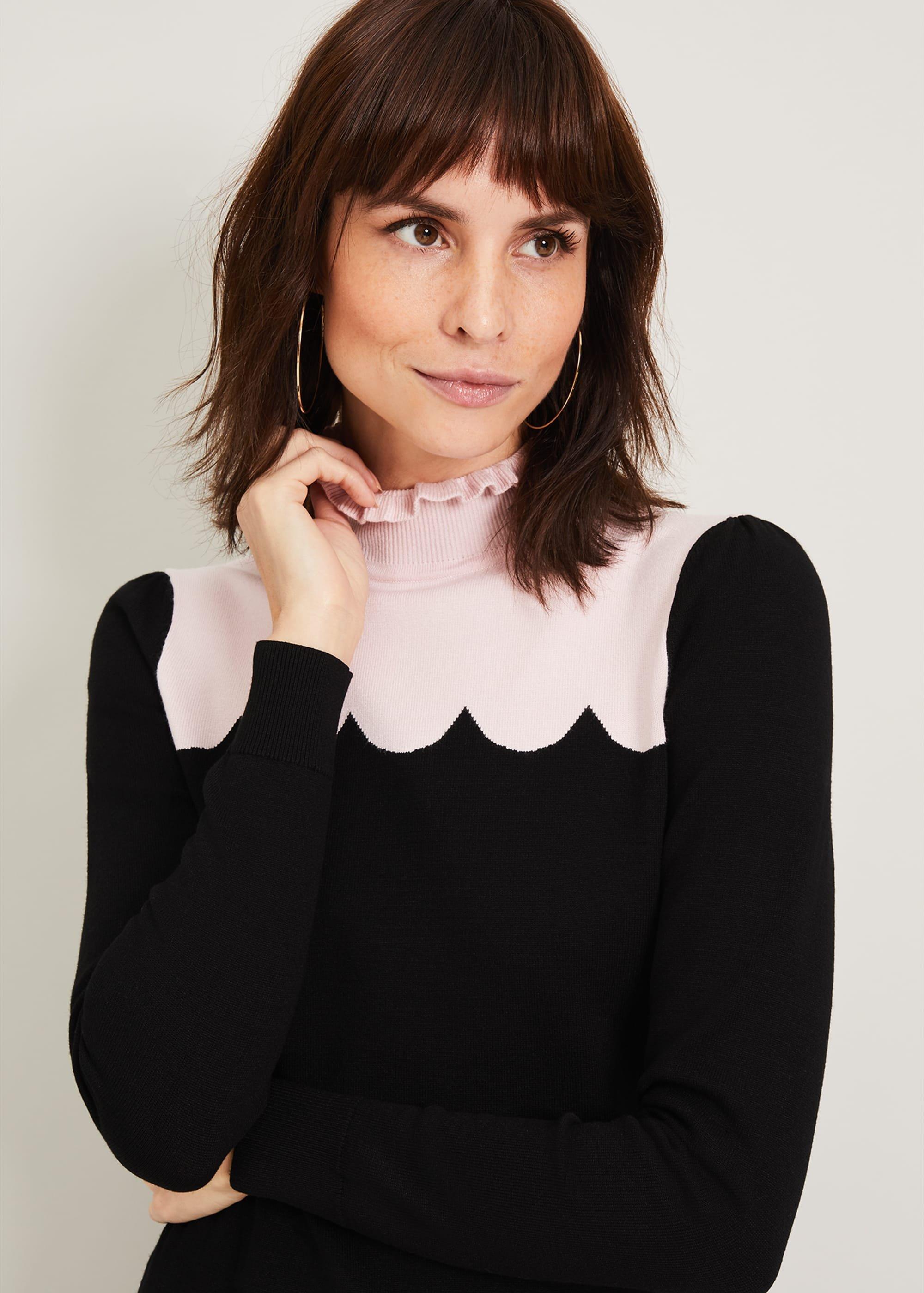 Averie Colourblock Knit Top