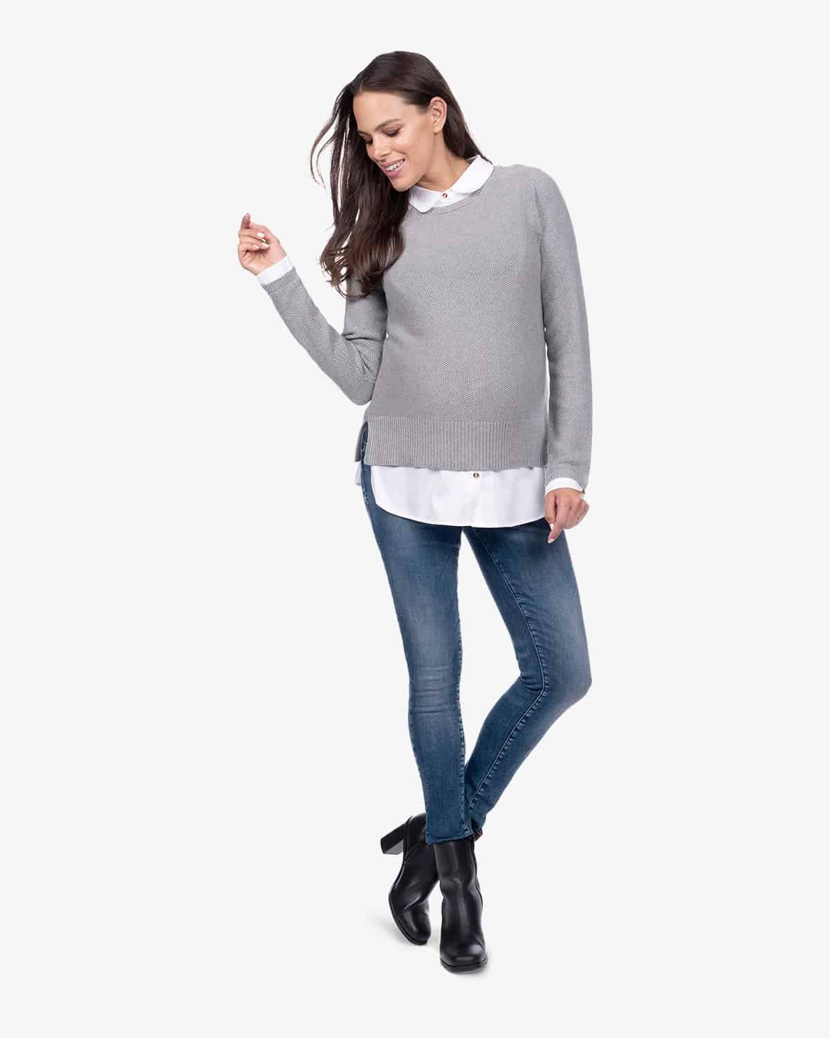 Marianne Maternity Layered Nursing Jumper