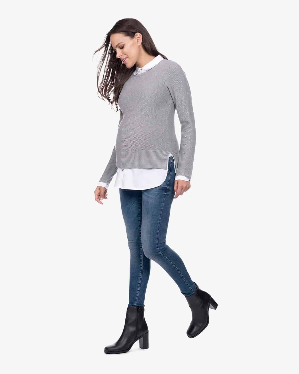 Marianne Maternity Layered Nursing Jumper