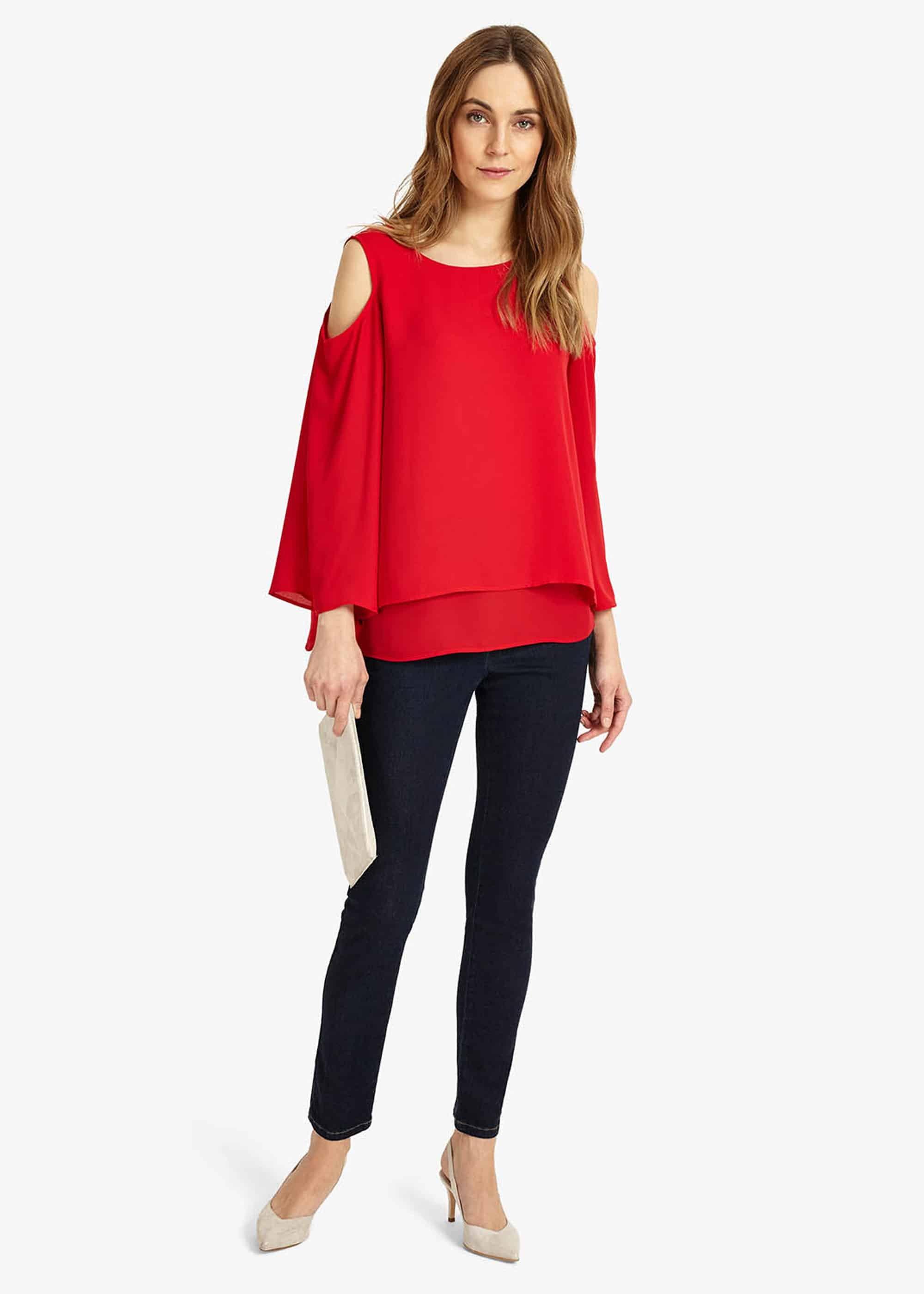 Dania Cold Shoulder Blouse
