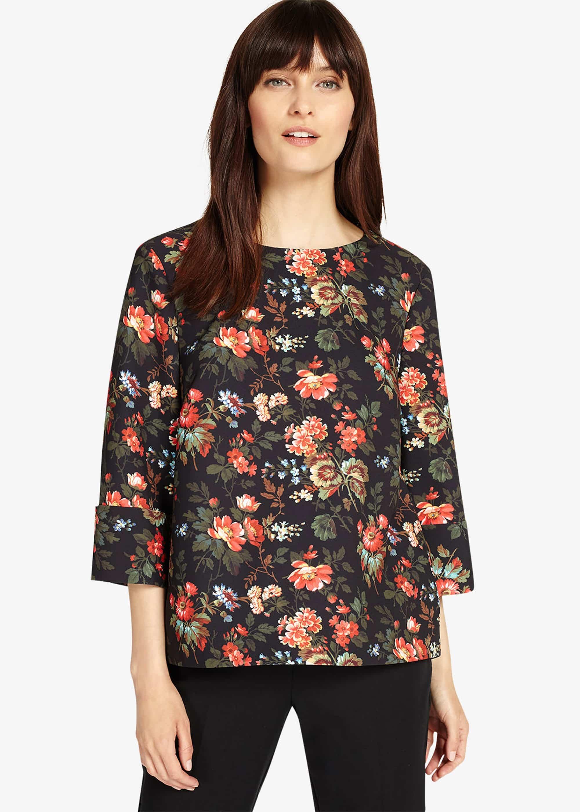 Rae Rose Print Blouse