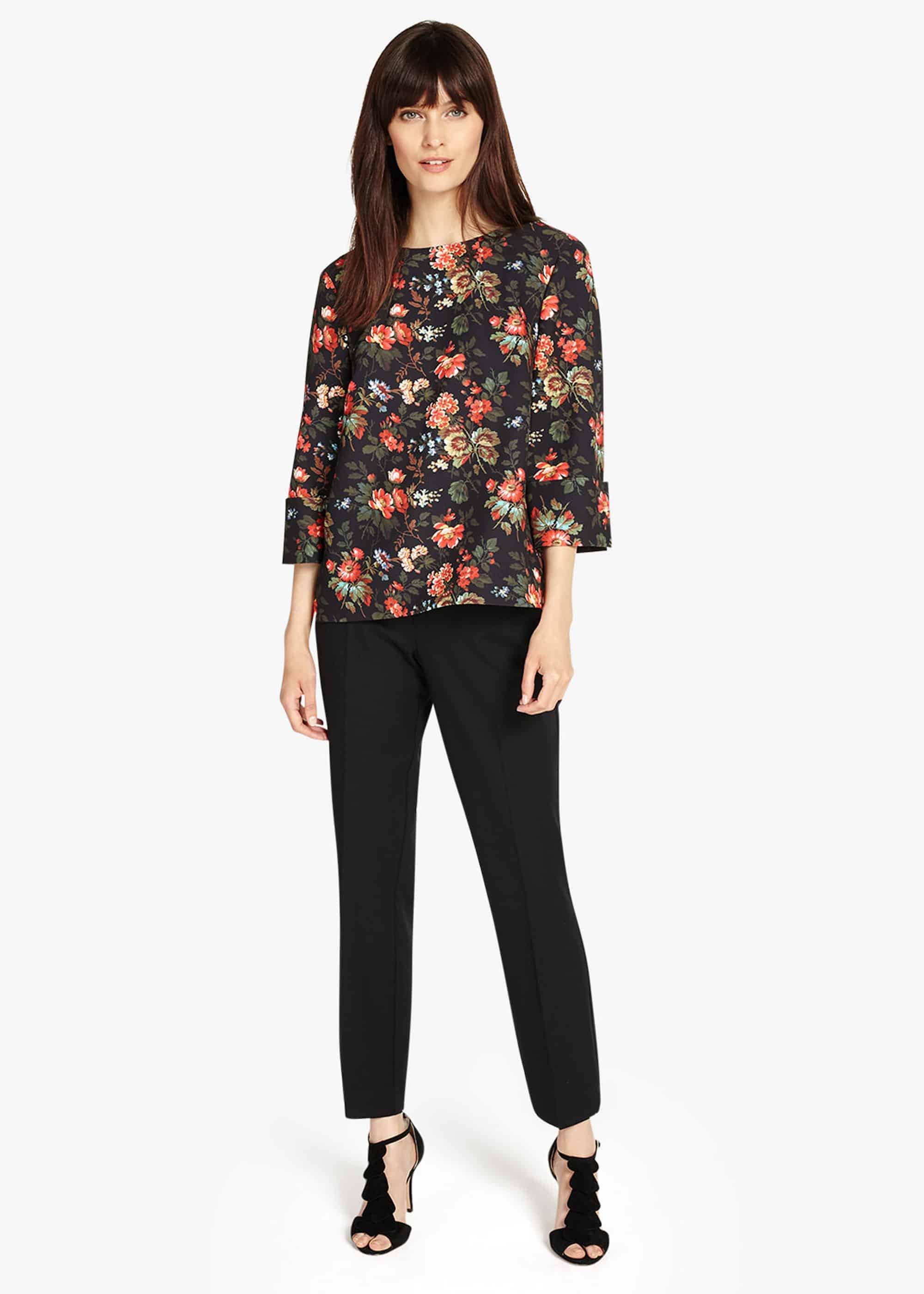 Rae Rose Print Blouse