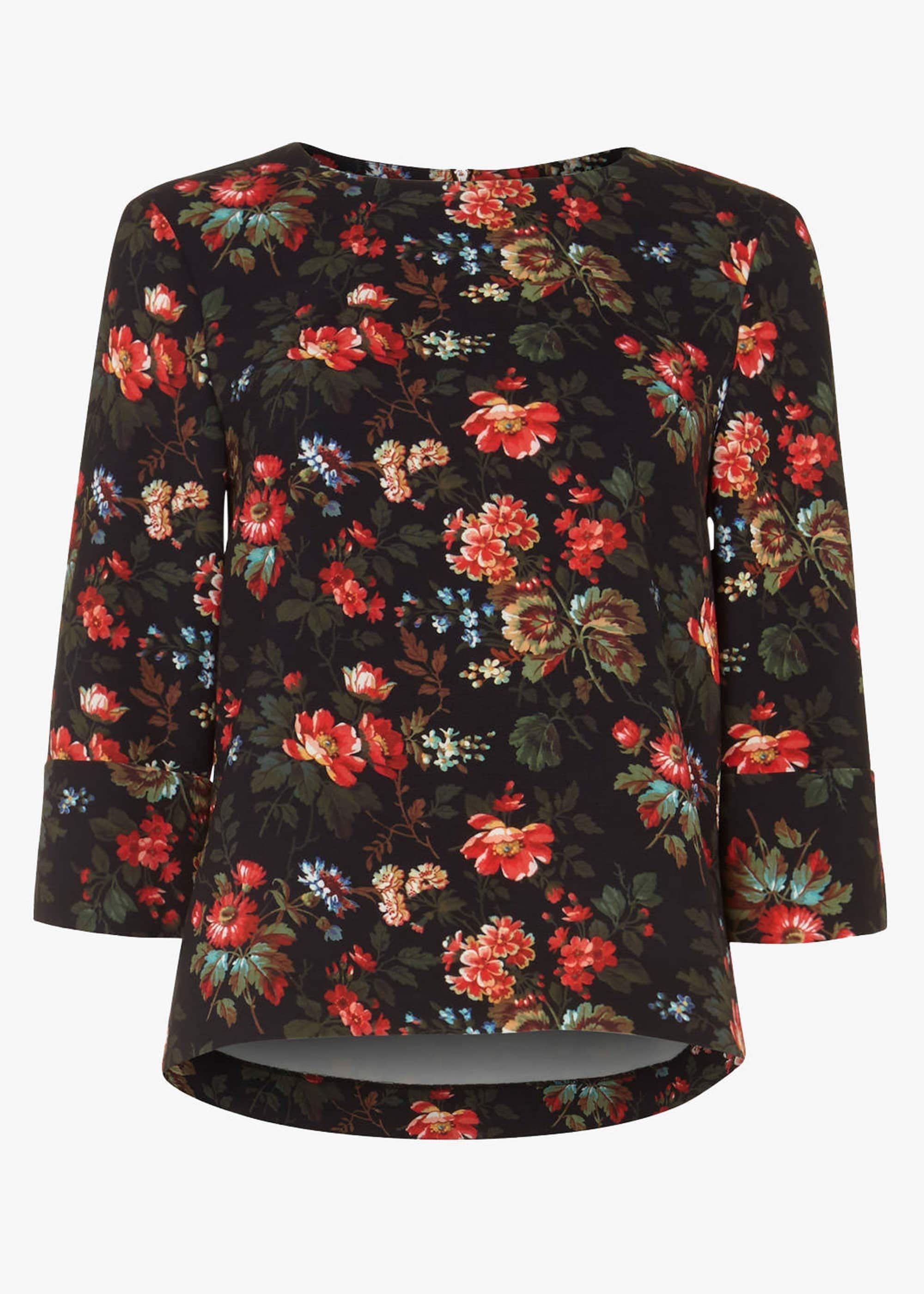 Rae Rose Print Blouse