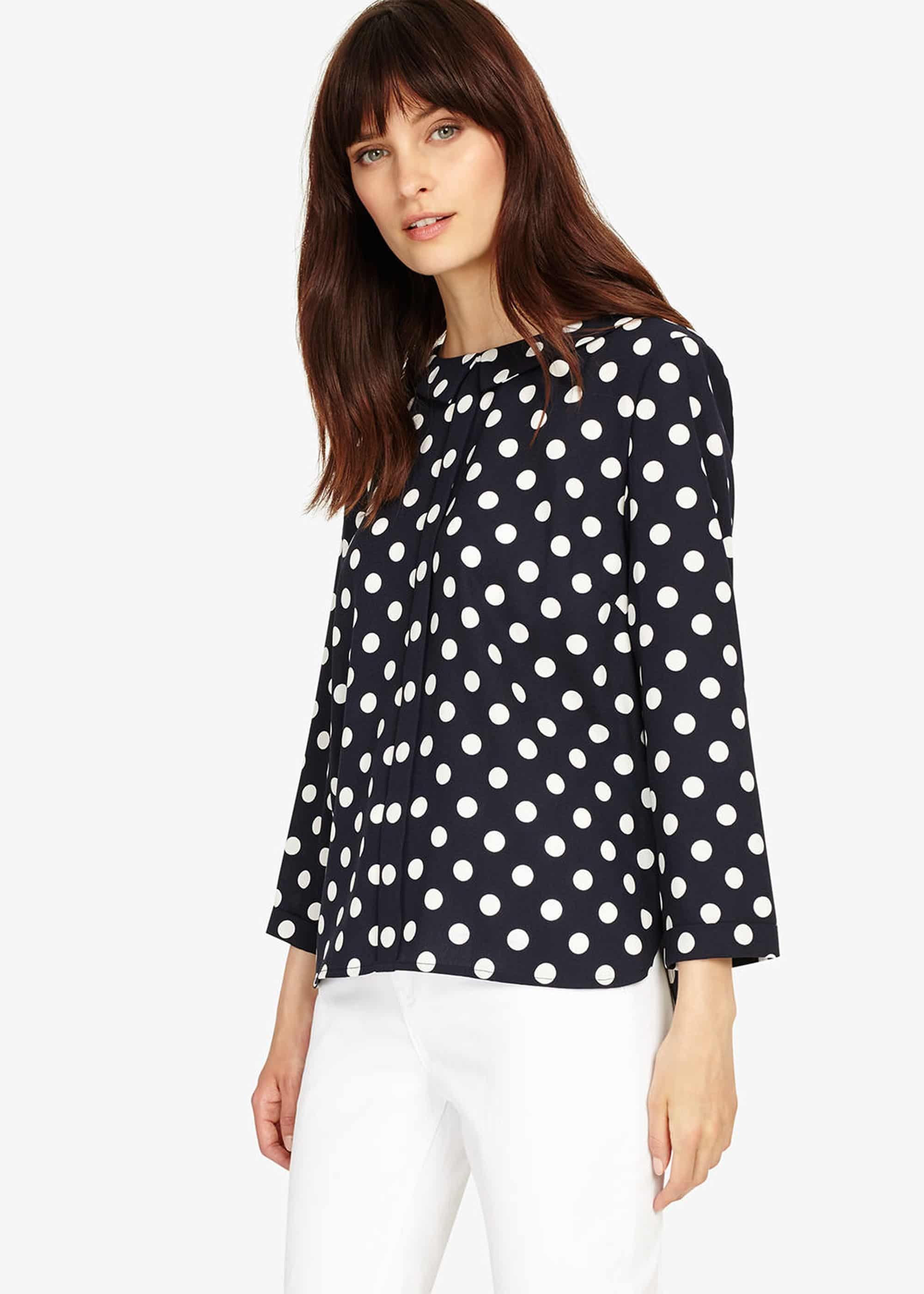 Marilyn Spot Blouse