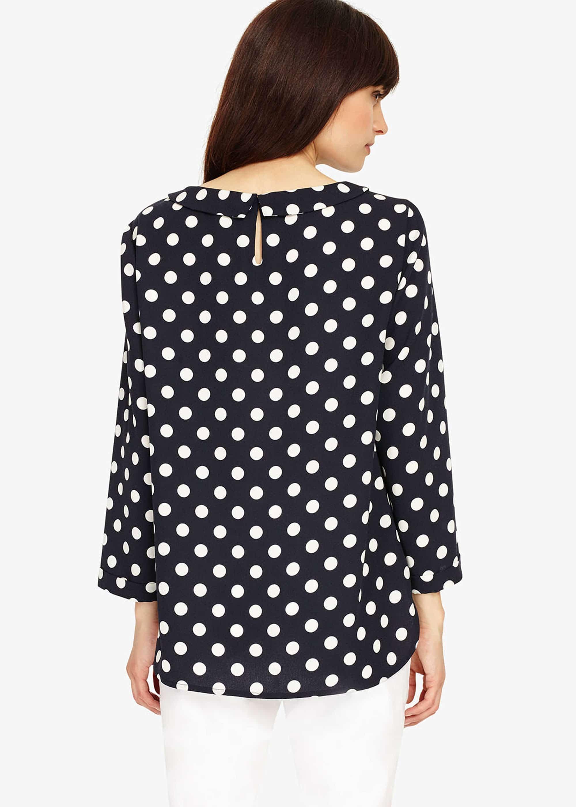 Marilyn Spot Blouse