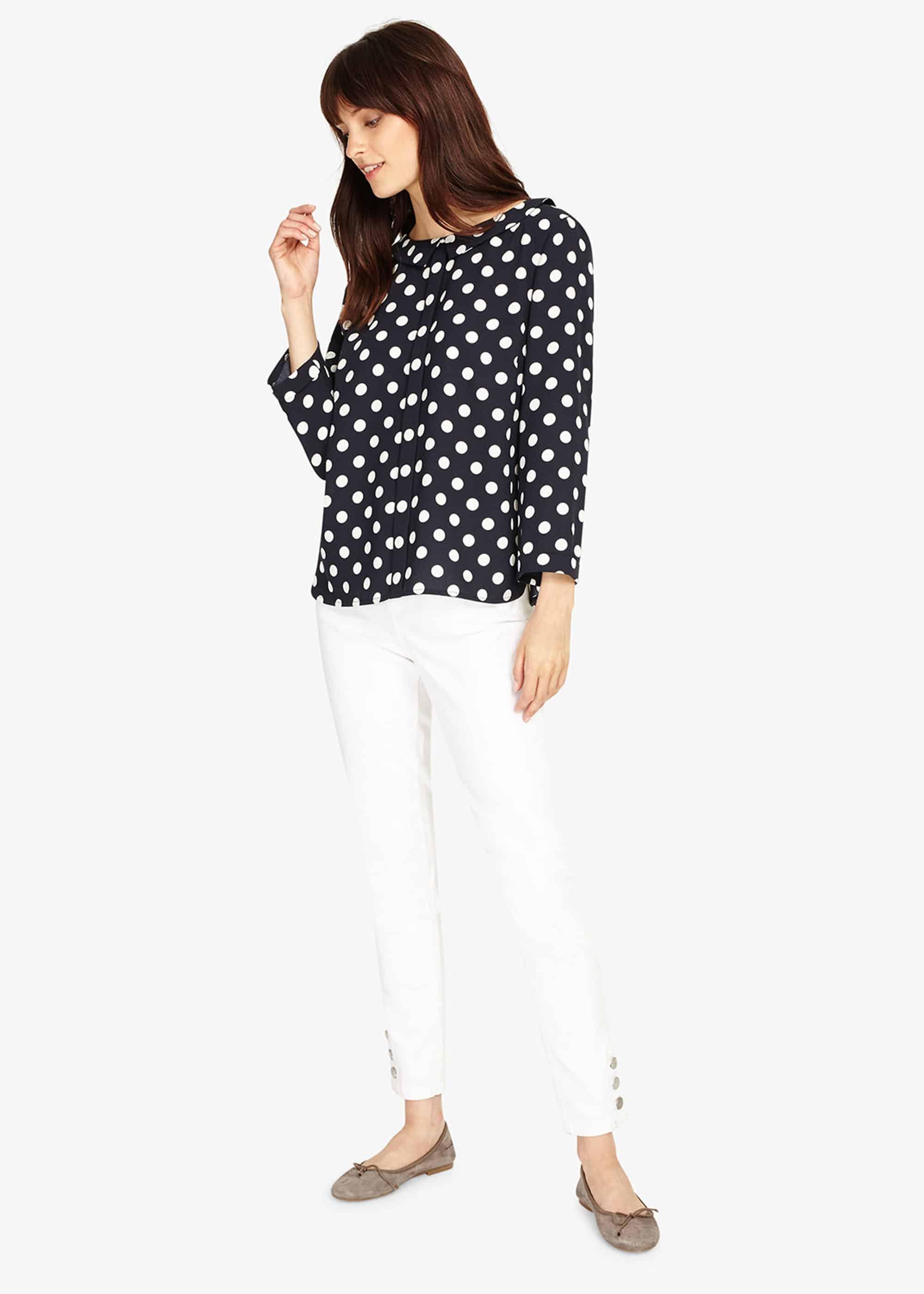 Marilyn Spot Blouse