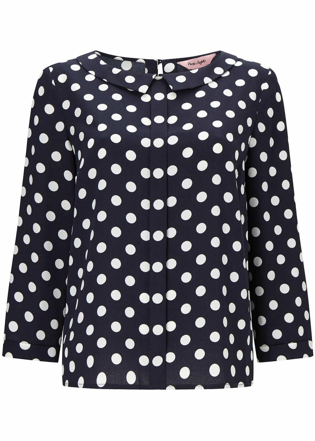 Marilyn Spot Blouse