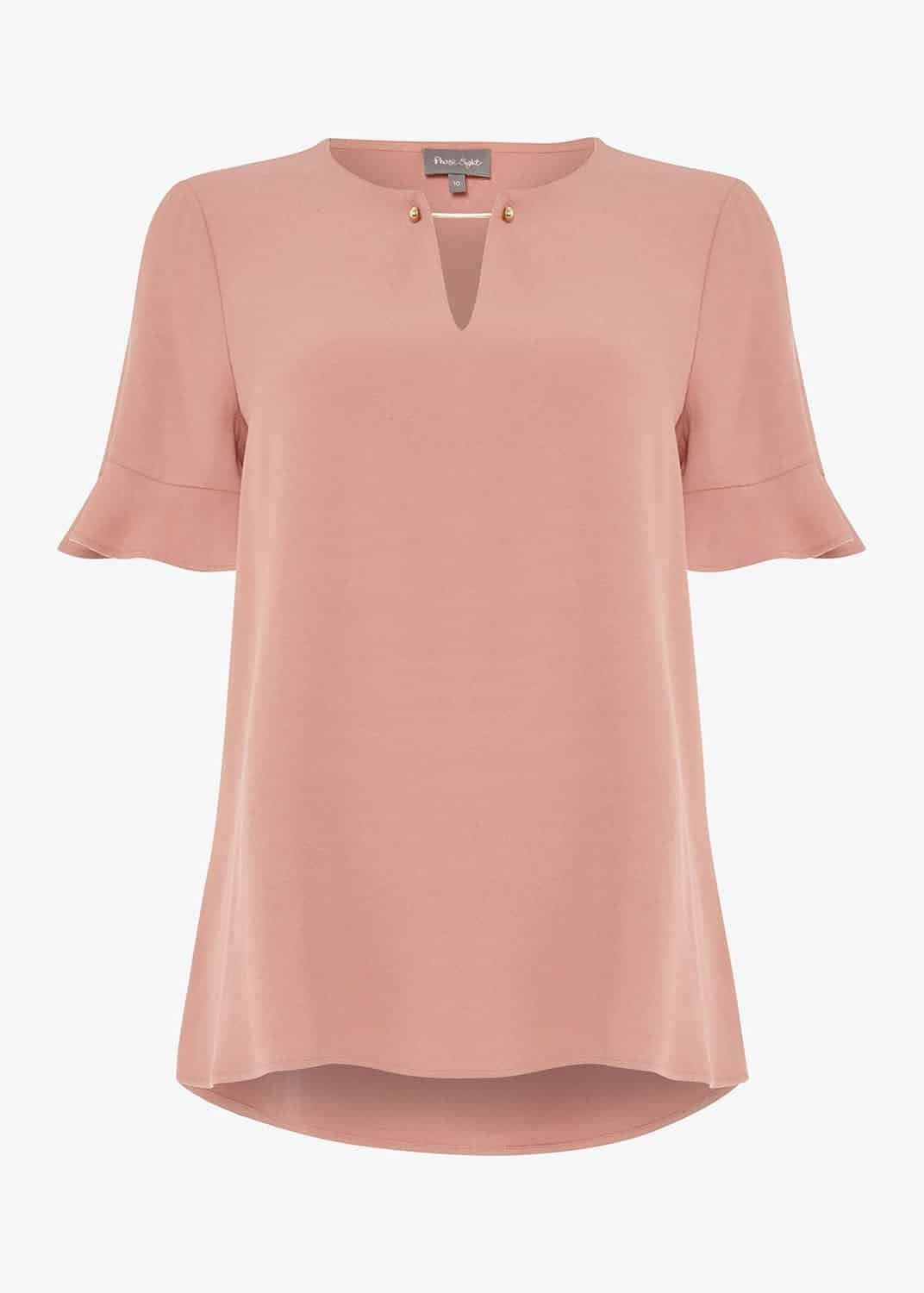 Emma Chain Neck Blouse