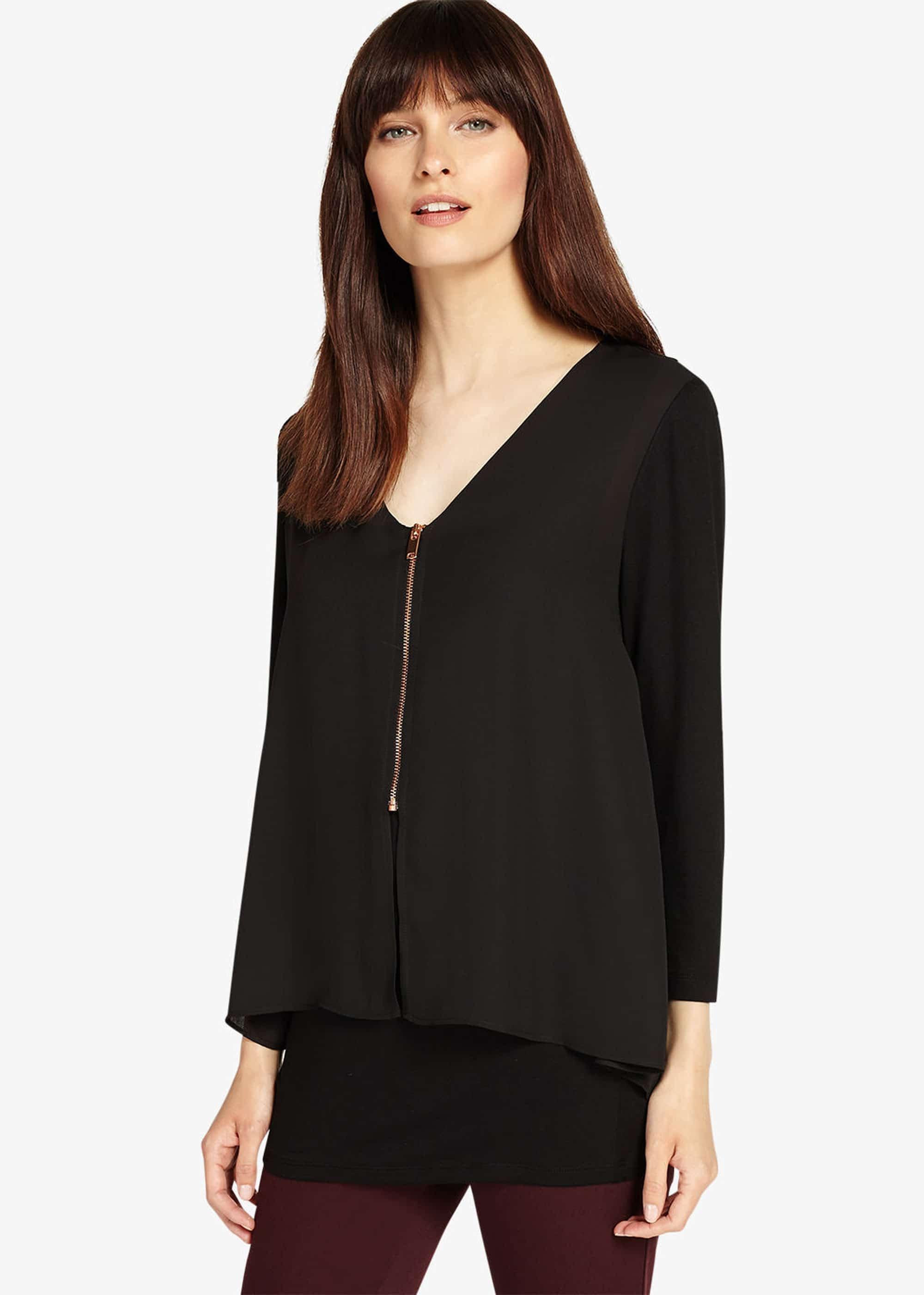 Lenia Zip Blouse