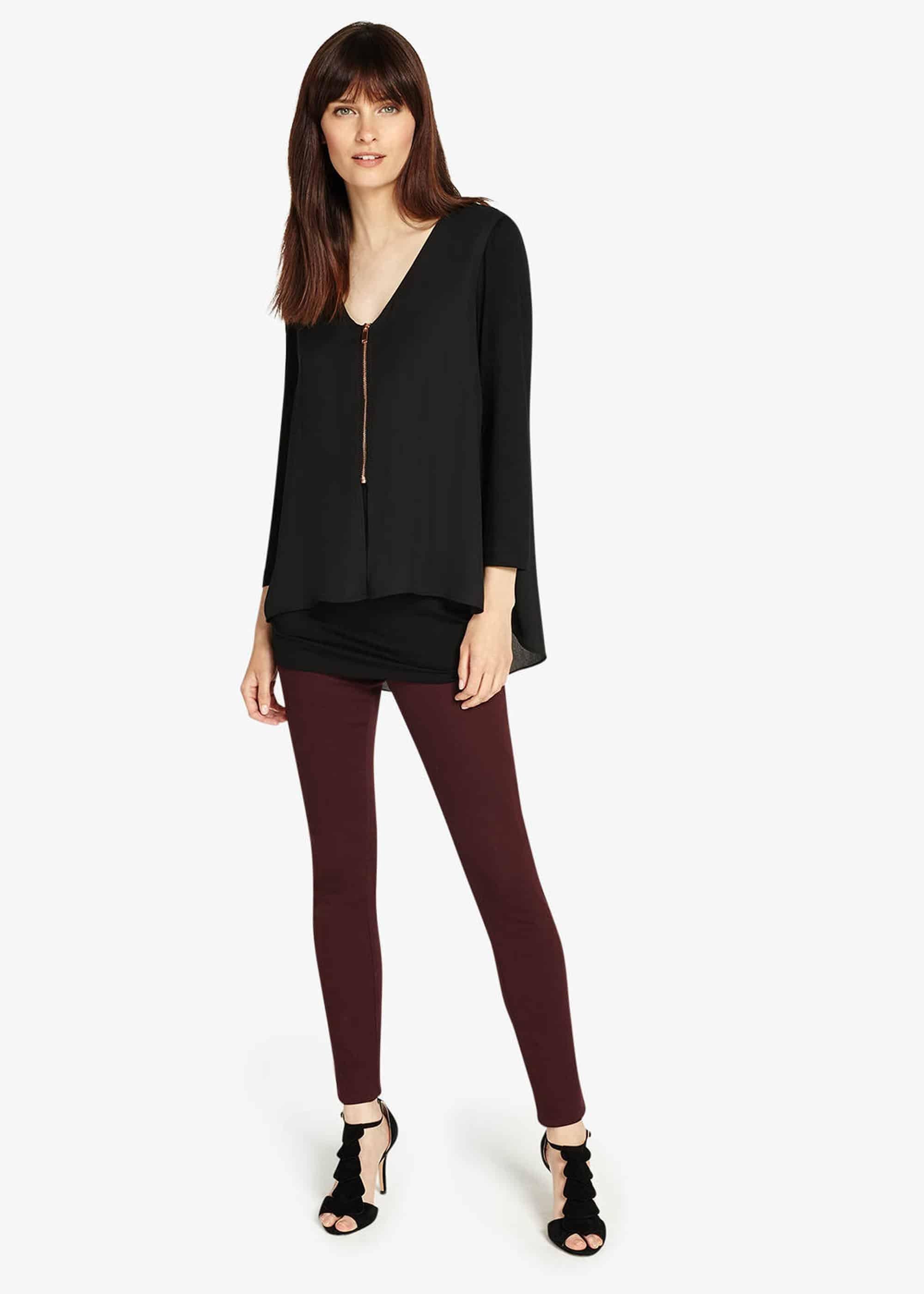 Lenia Zip Blouse