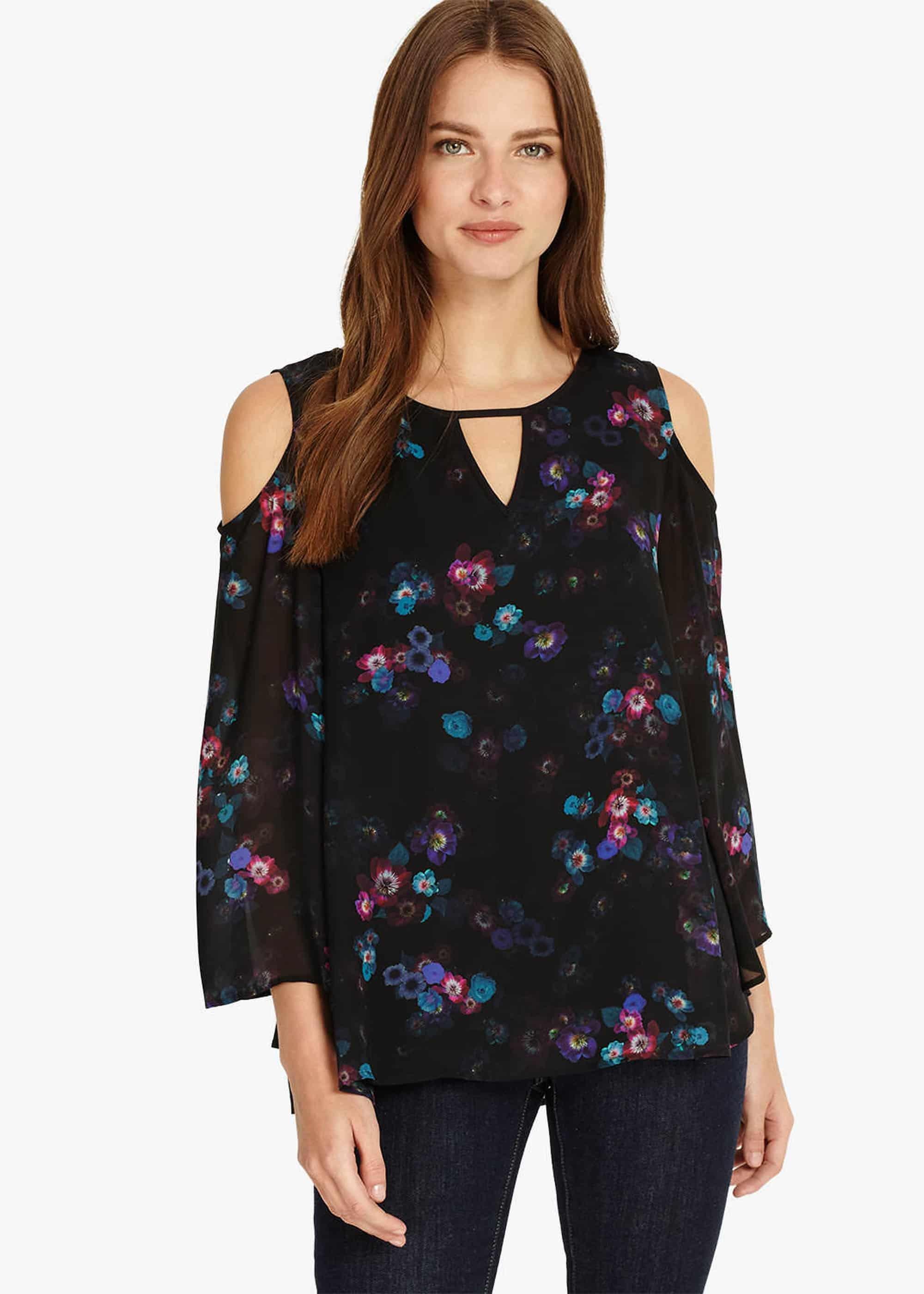 Gira Micro Floral Blouse