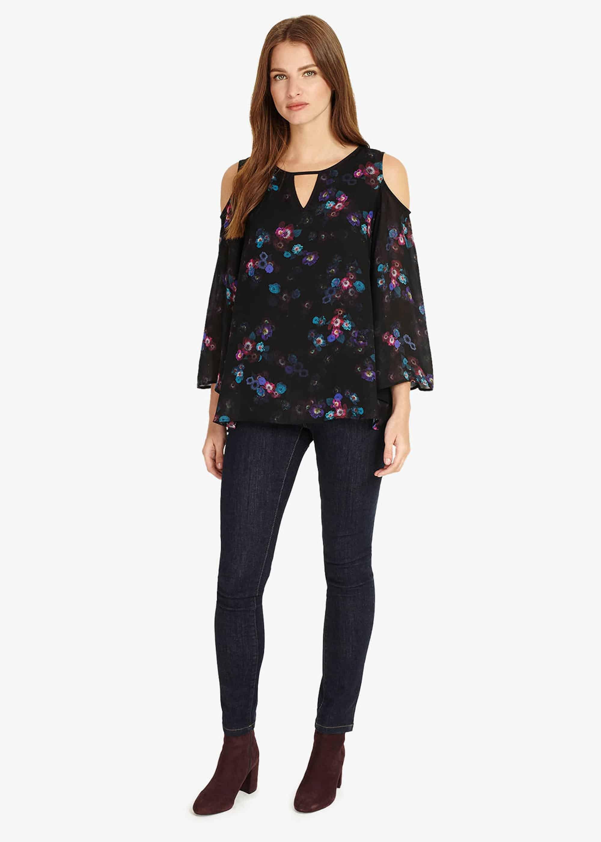 Gira Micro Floral Blouse