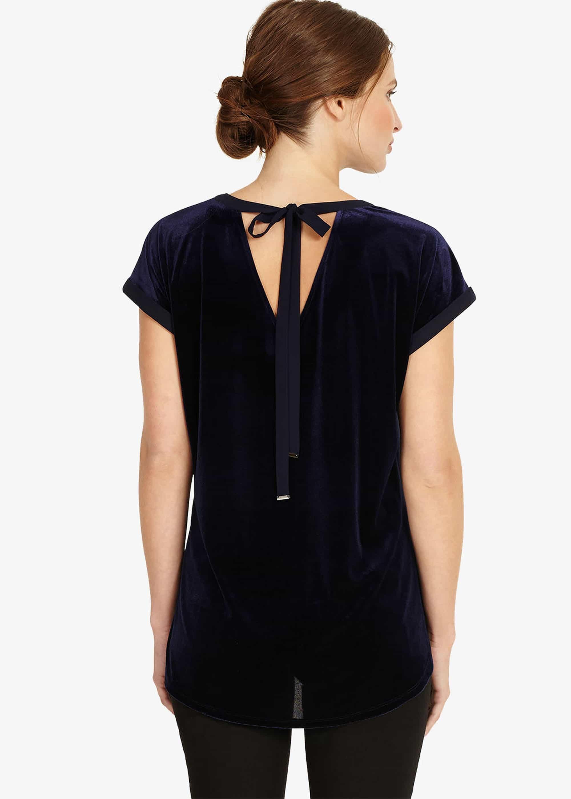 Addison Velvet T-Shirt