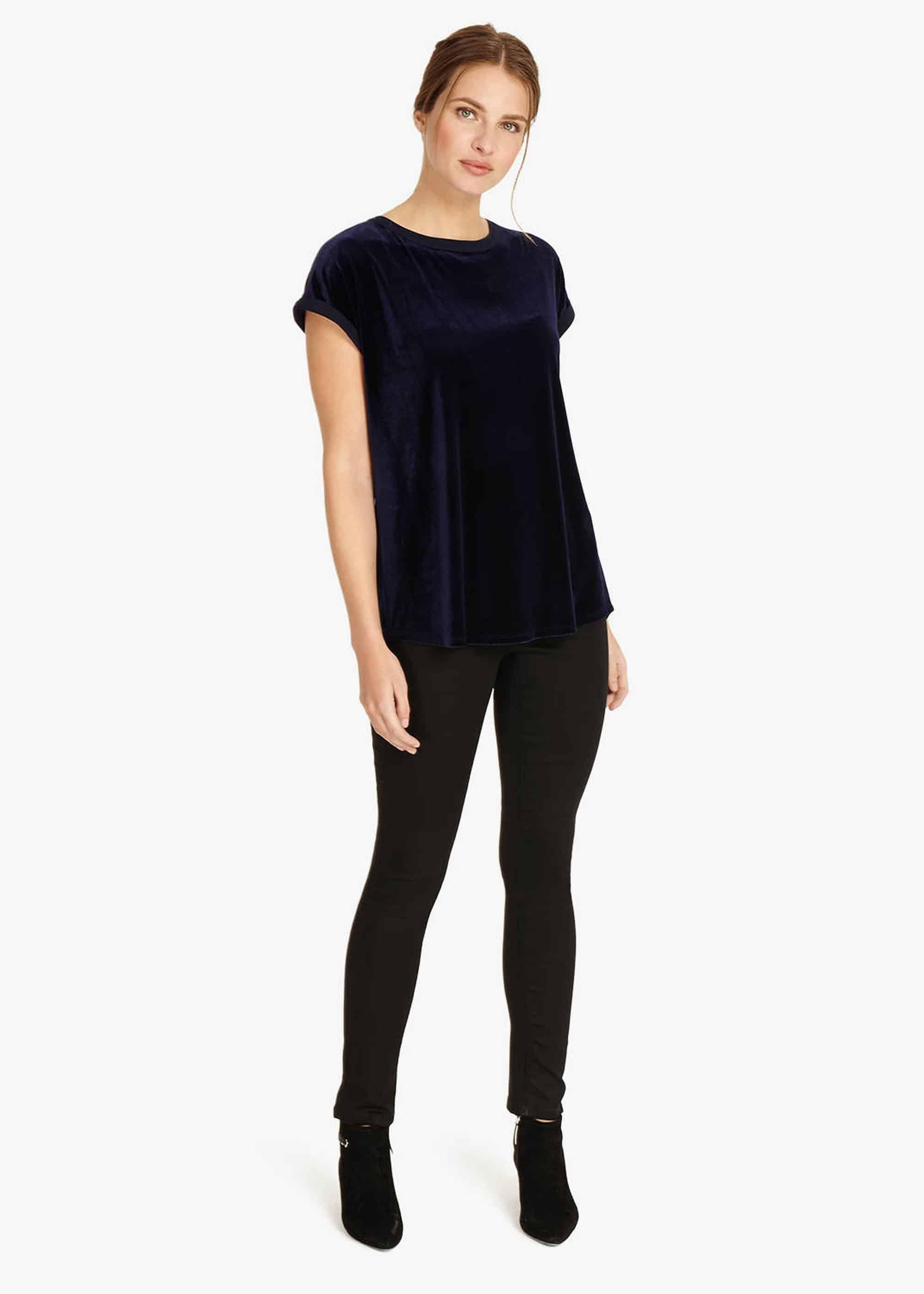 Addison Velvet T-Shirt