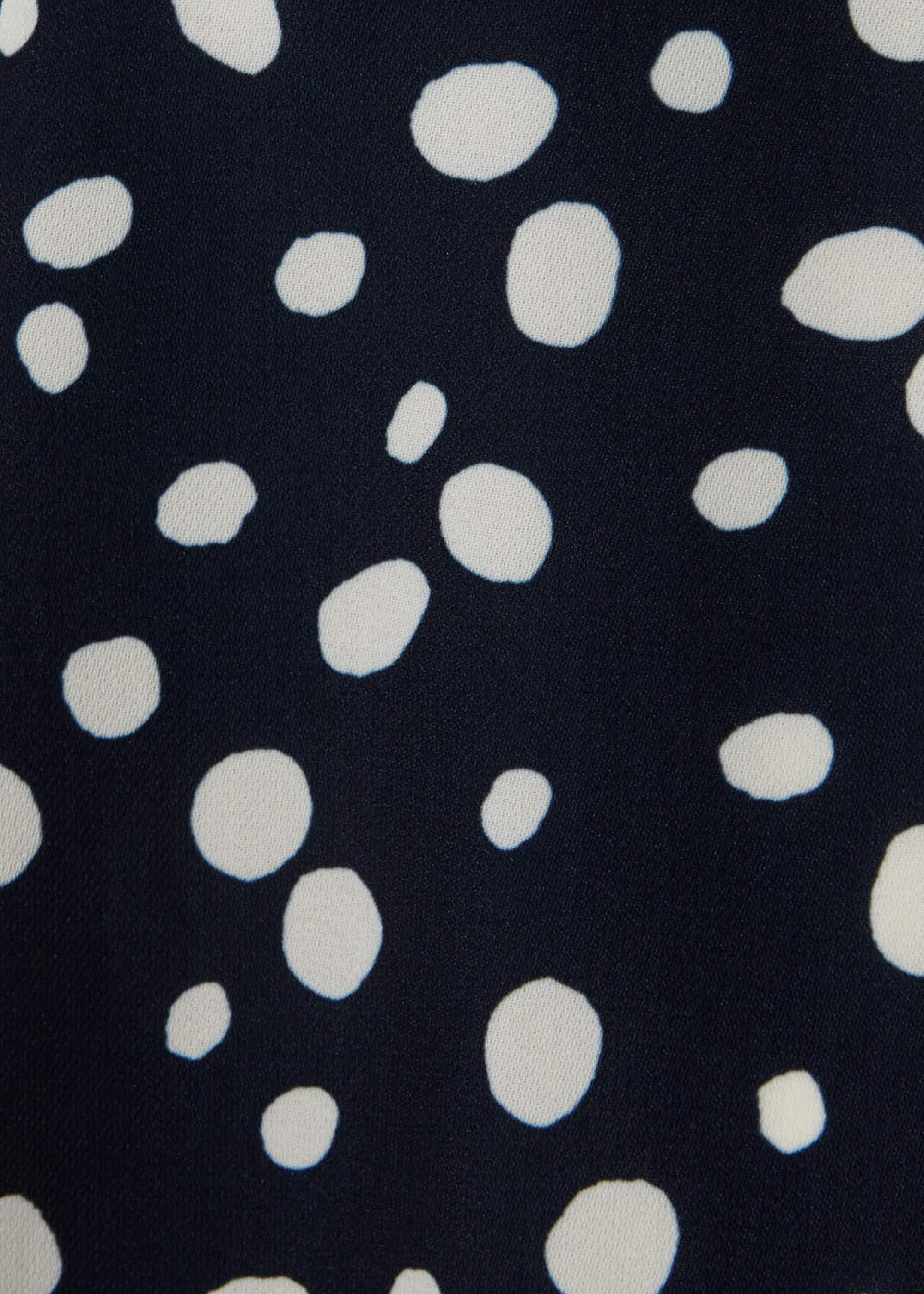 Marilyn Spot Cutwork Blouse