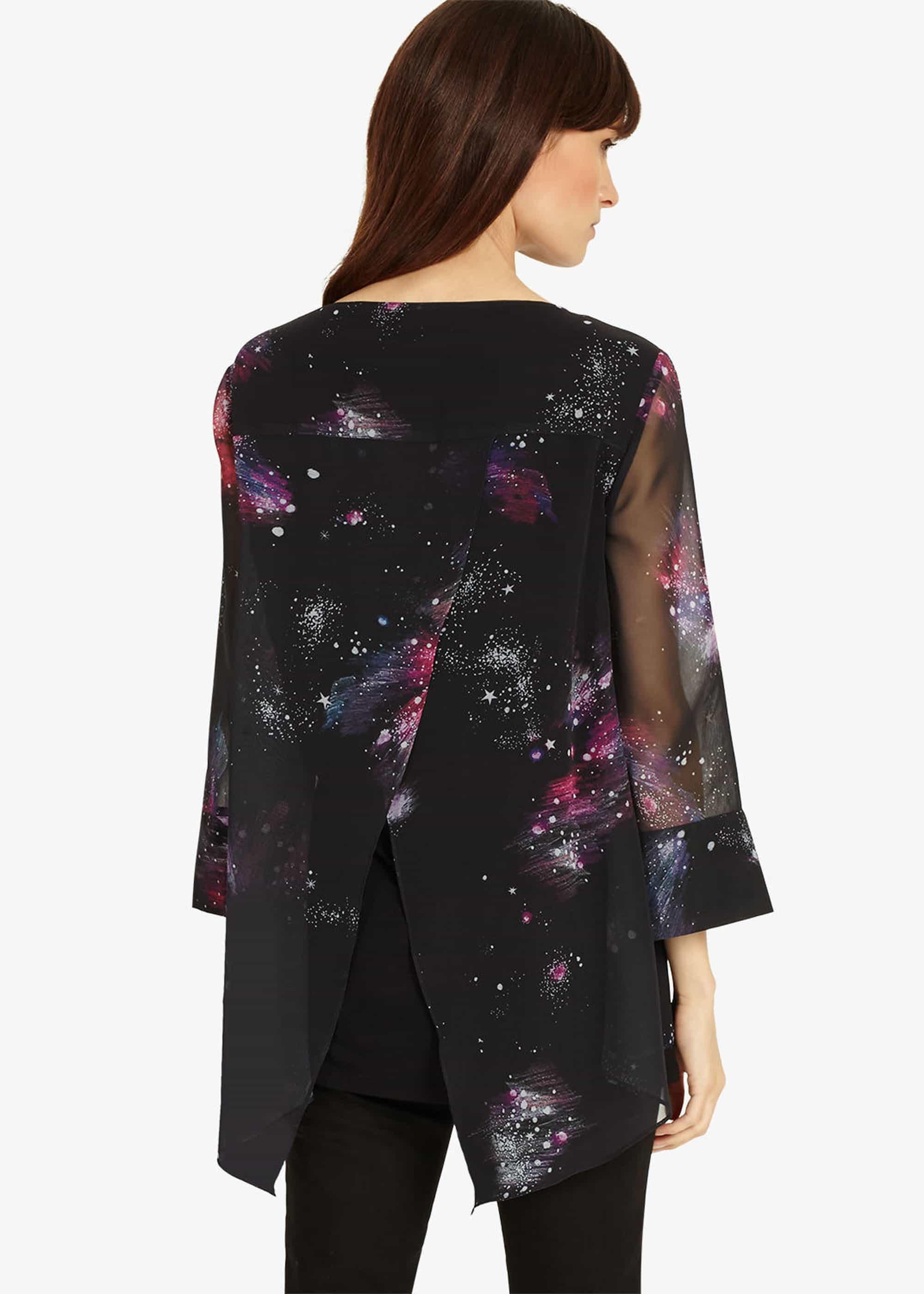 Shila Cosmo Print Blouse