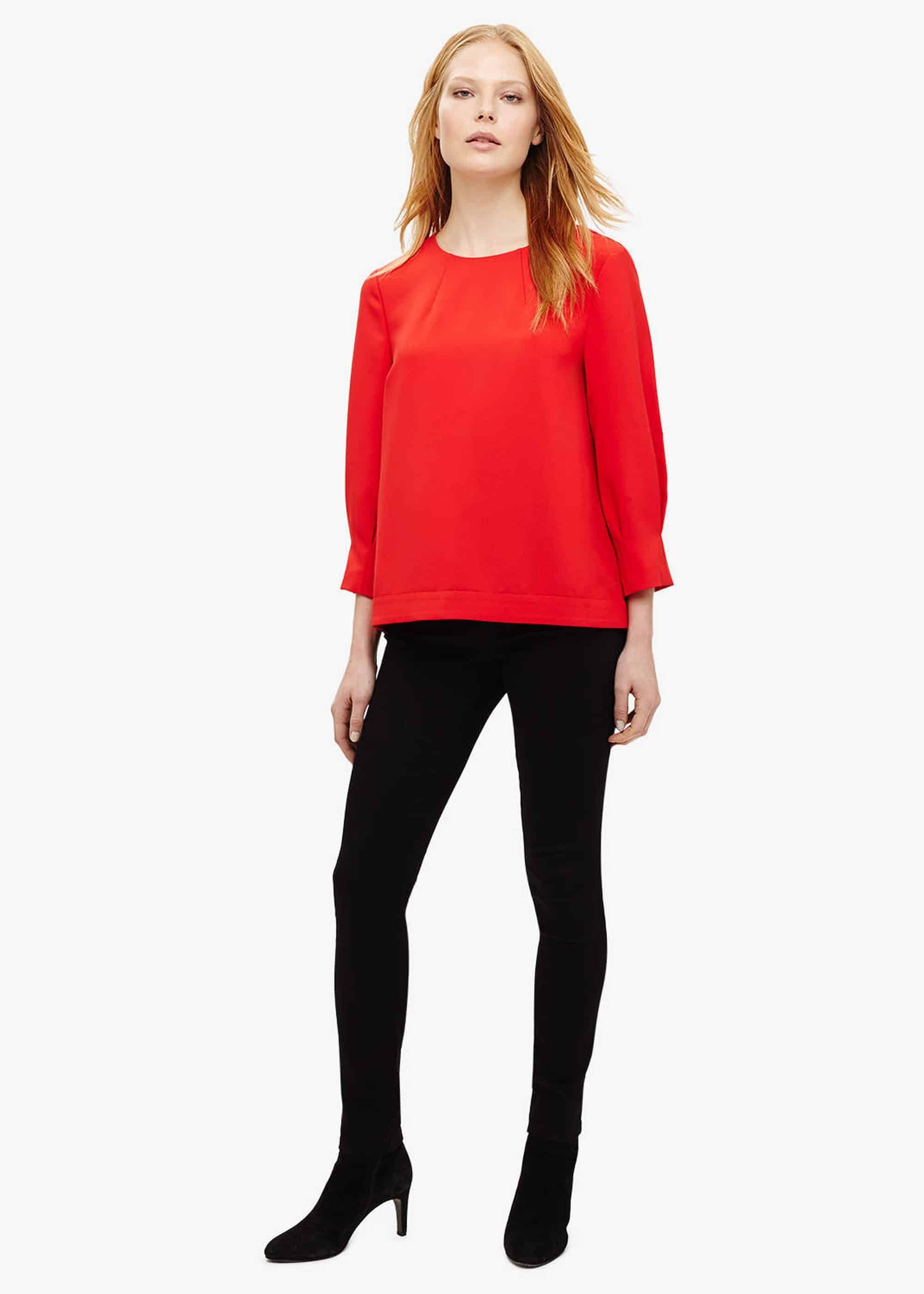 Carmelia Plain Blouse