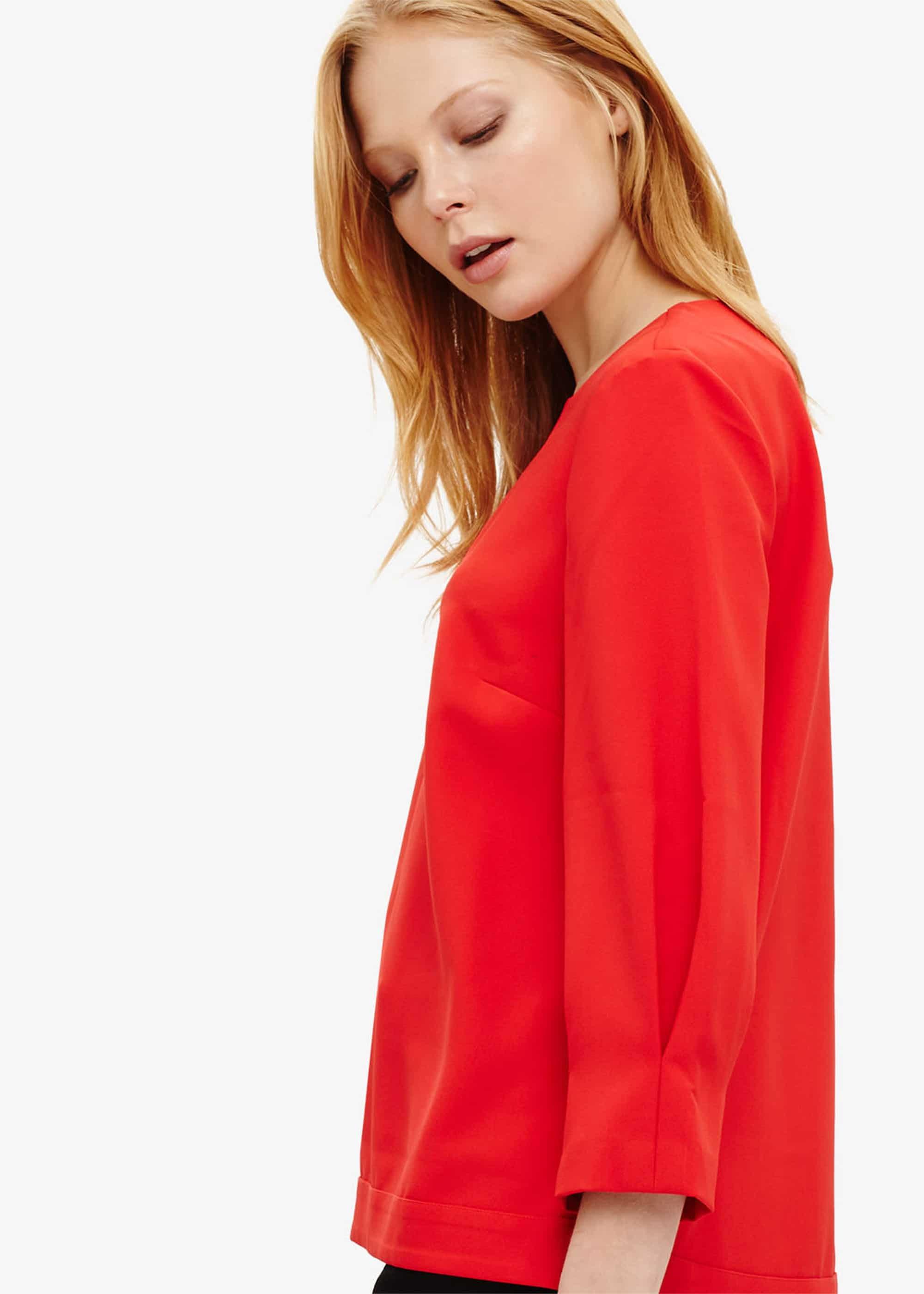 Carmelia Plain Blouse