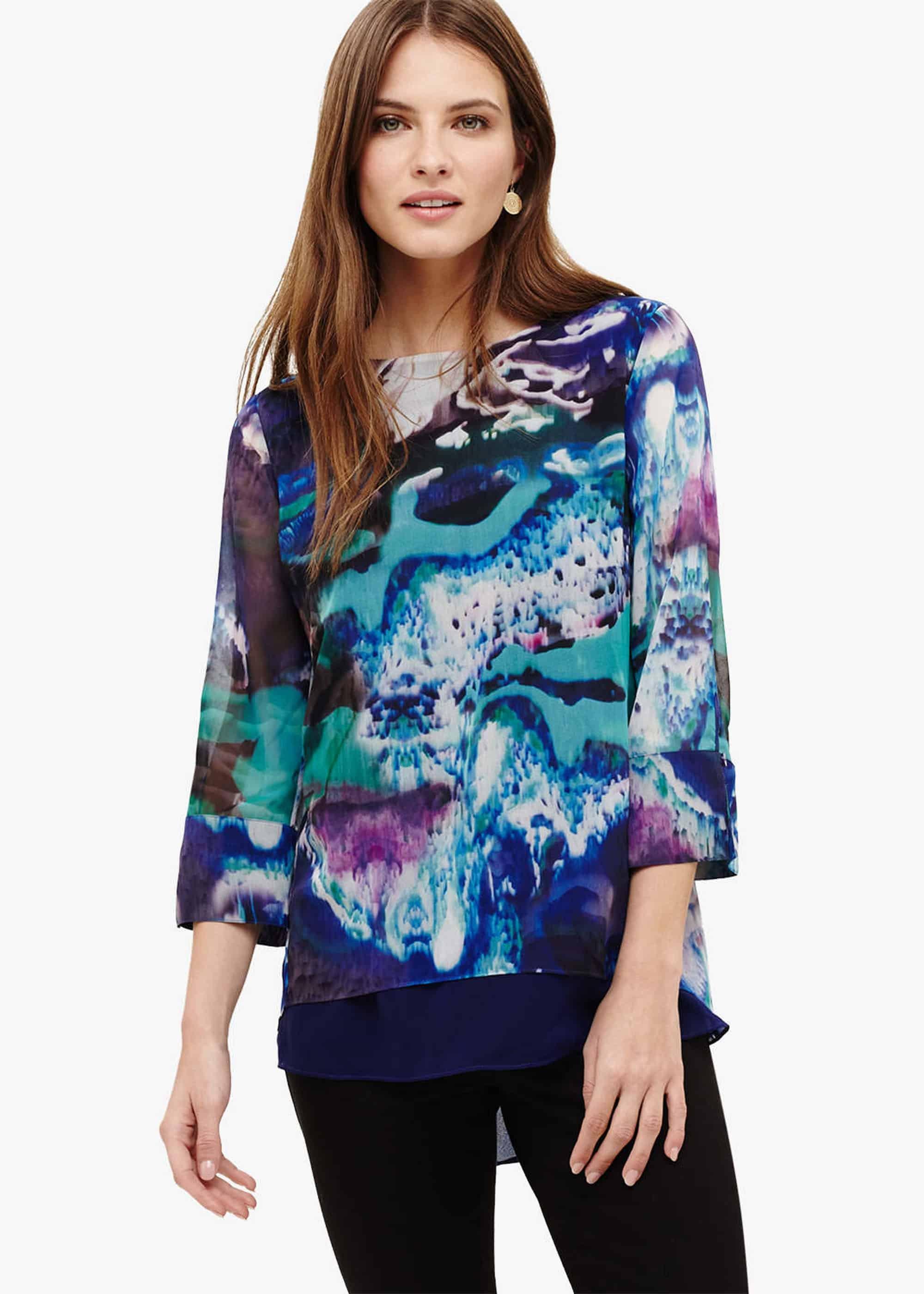 Ariel Print Blouse