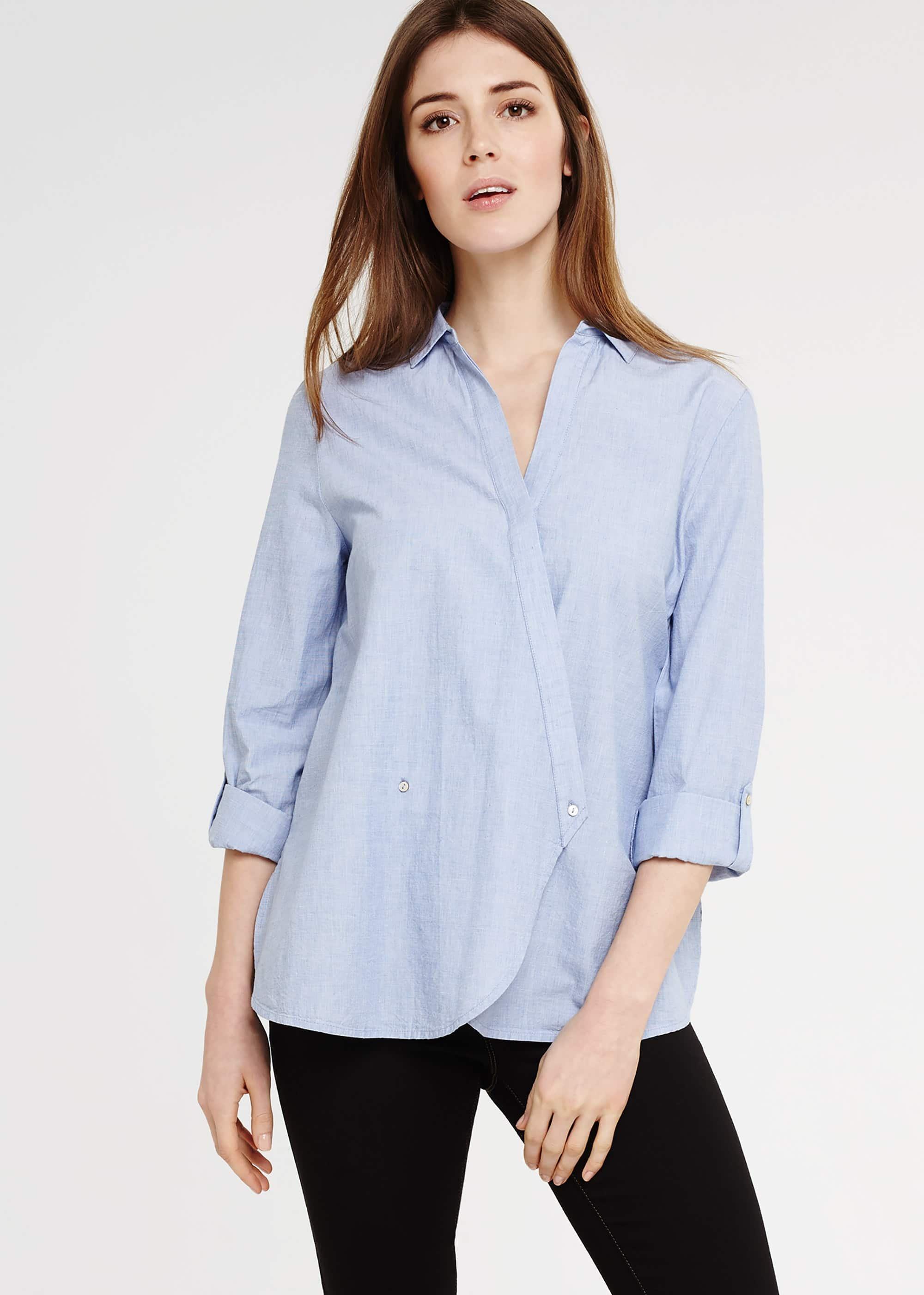 Gianna Cross Over Blouse