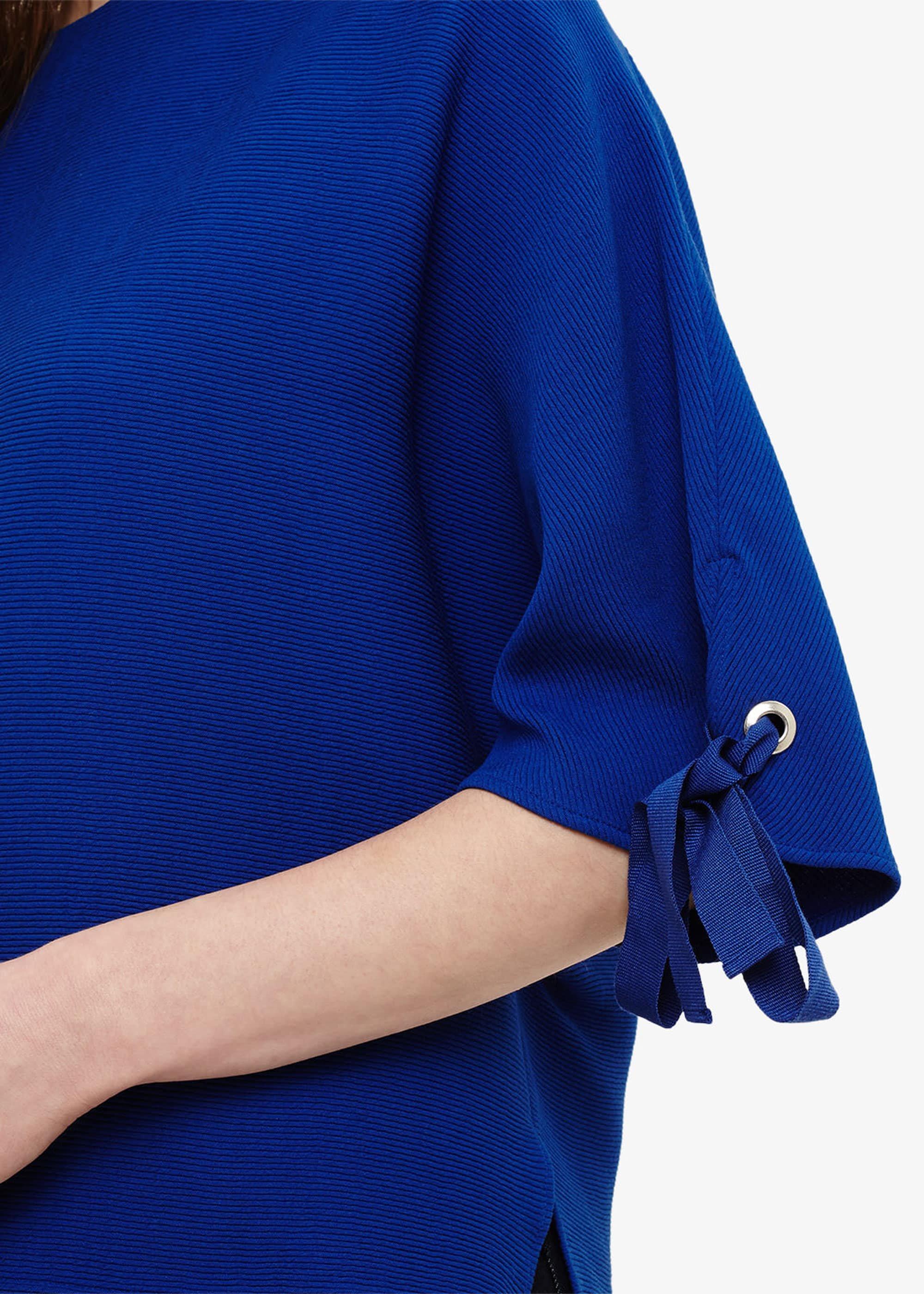 Kya Textured Tie Sleeve Blouse