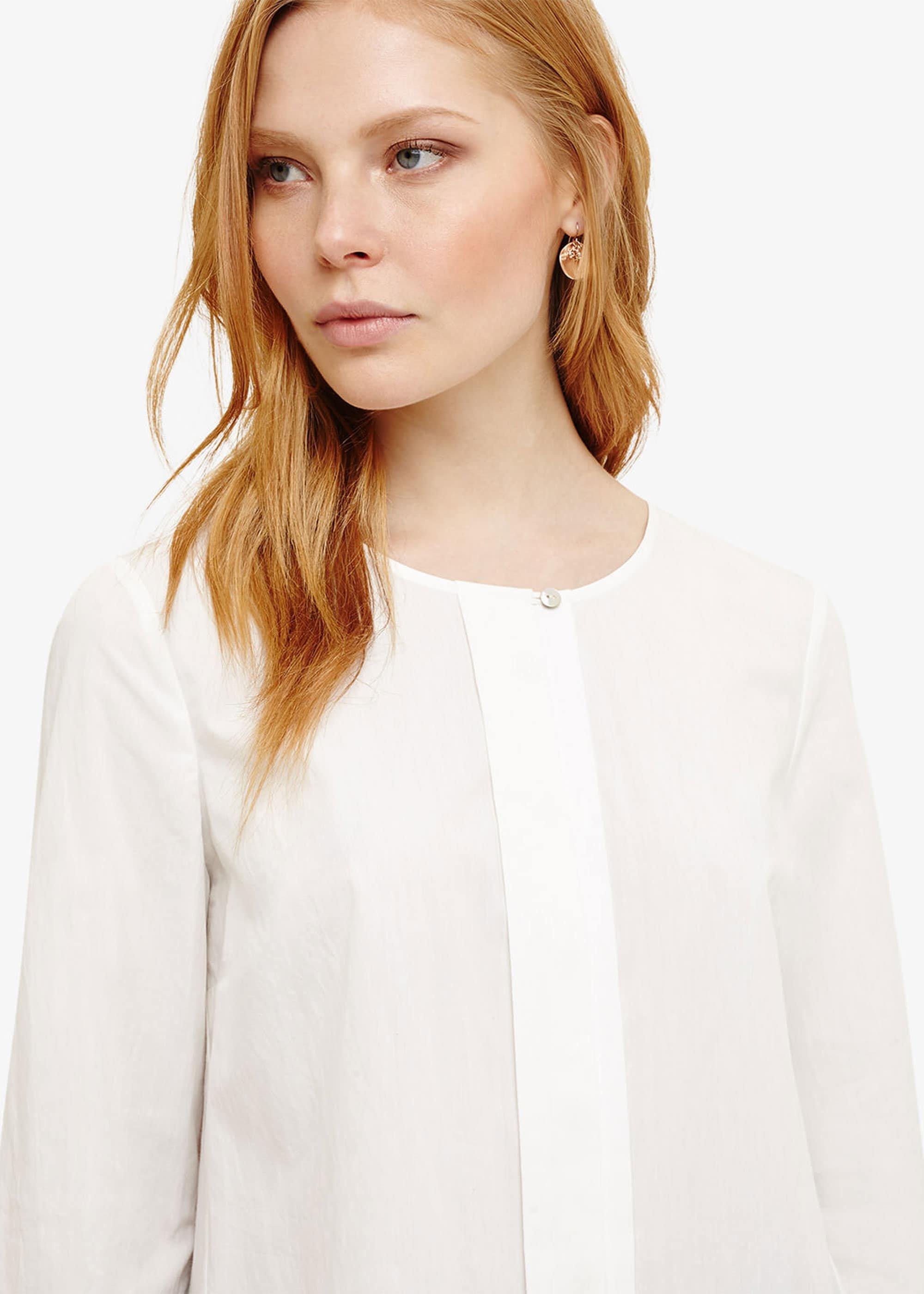Priscilla Pleat Back Blouse