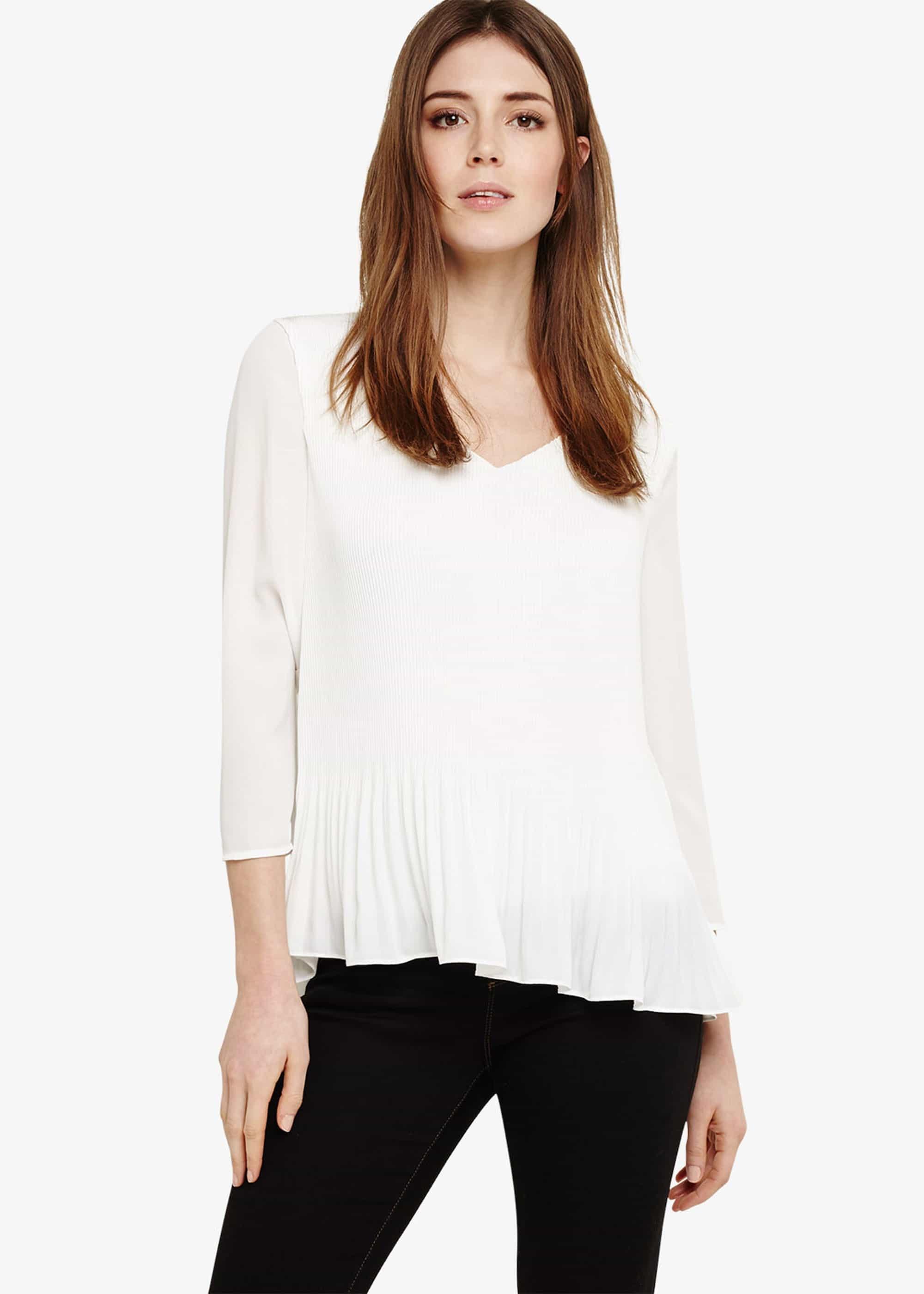 Elle Pleated Blouse