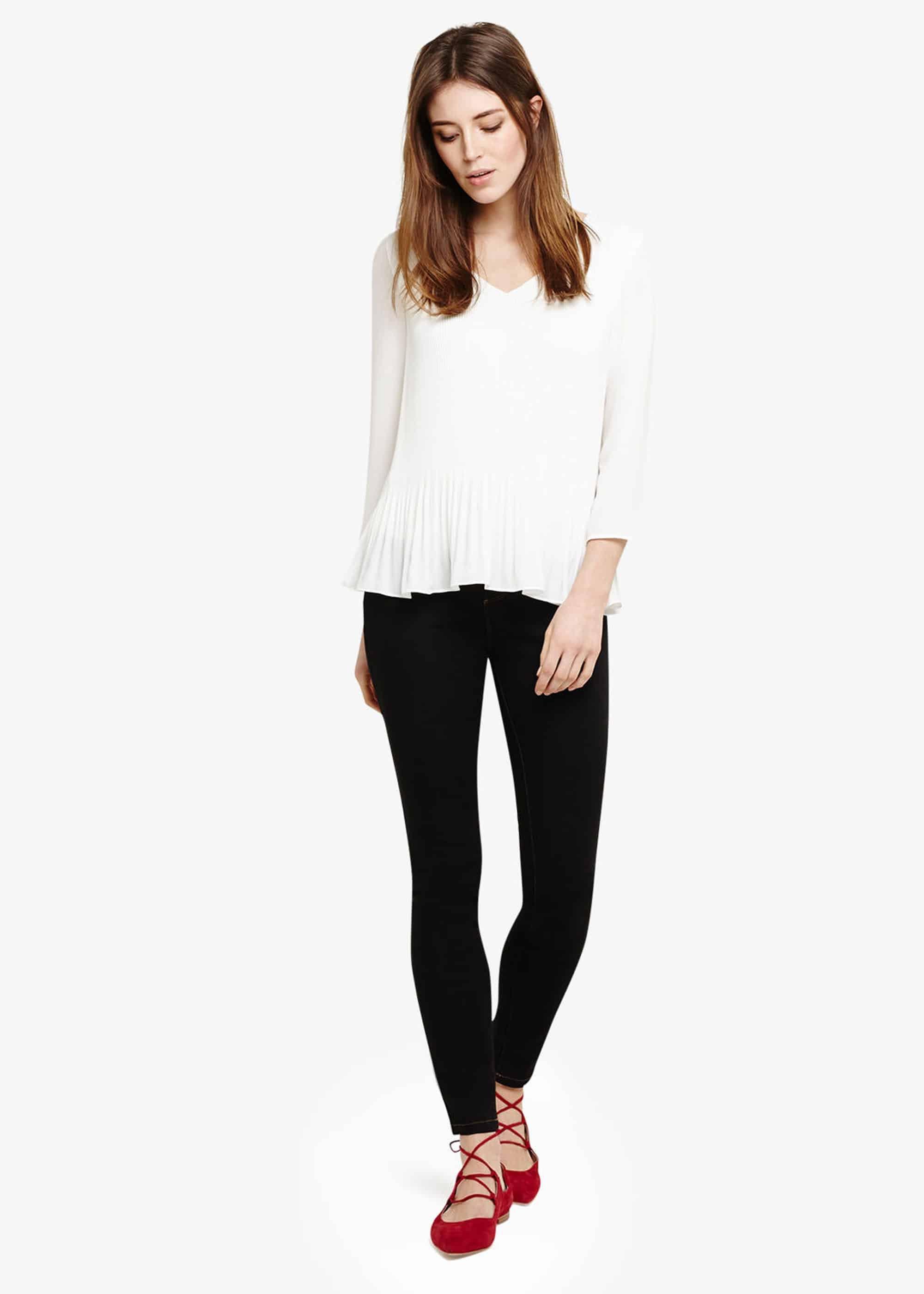 Elle Pleated Blouse