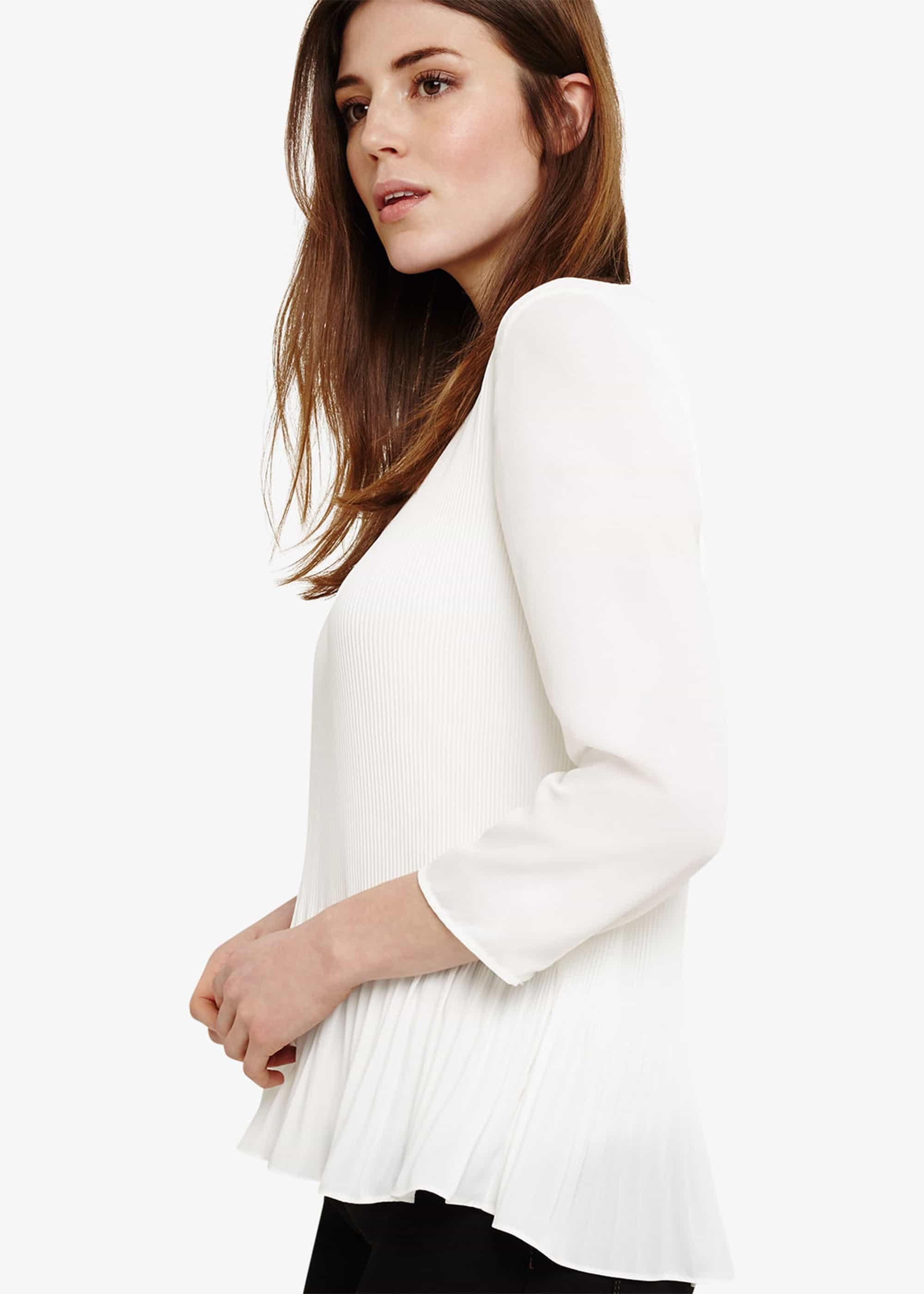 Elle Pleated Blouse