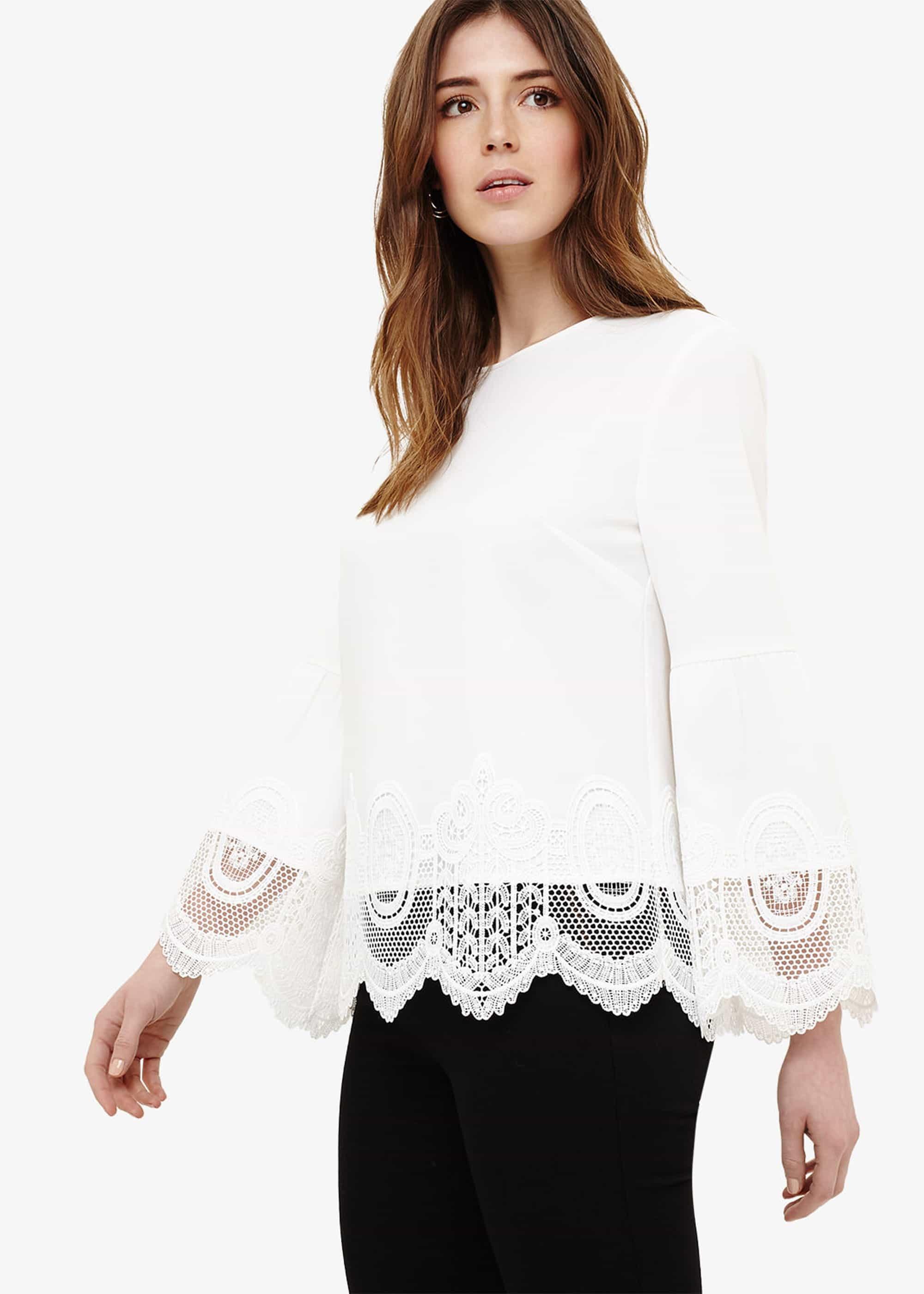 Angelika Crochet Blouse