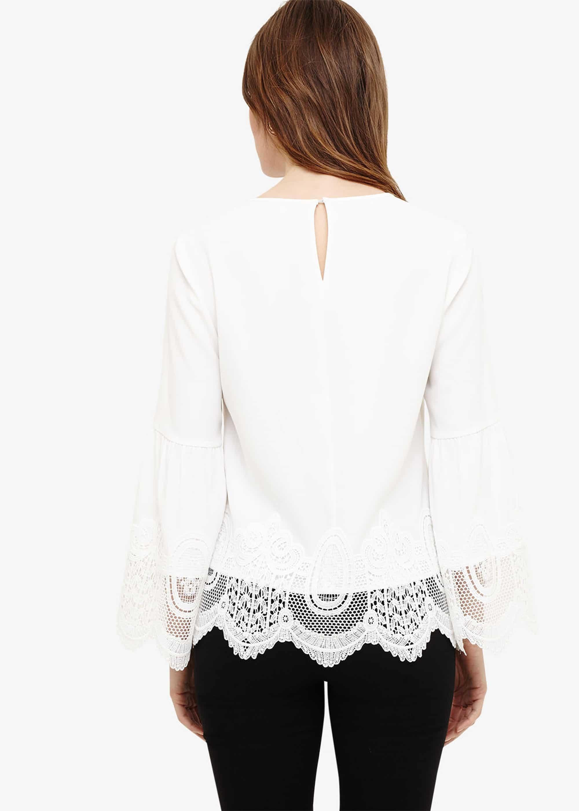 Angelika Crochet Blouse
