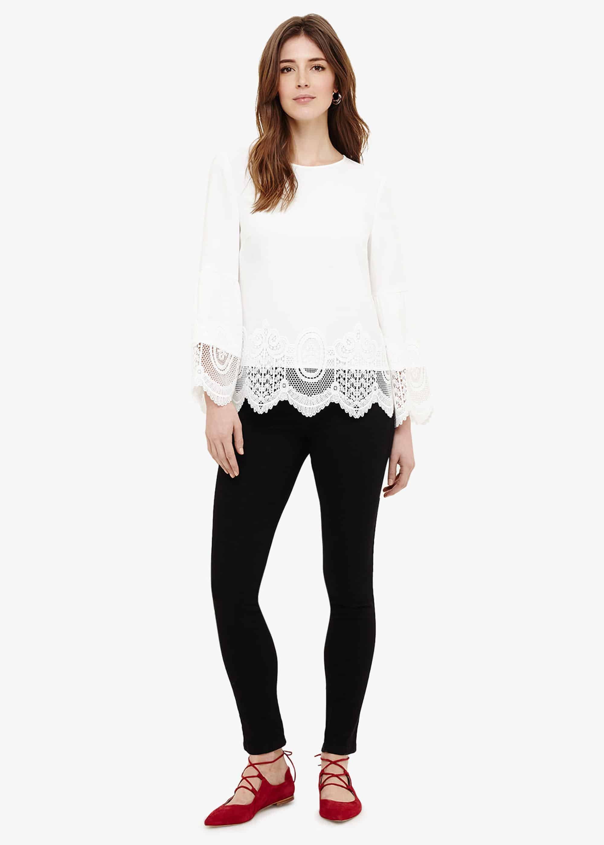 Angelika Crochet Blouse