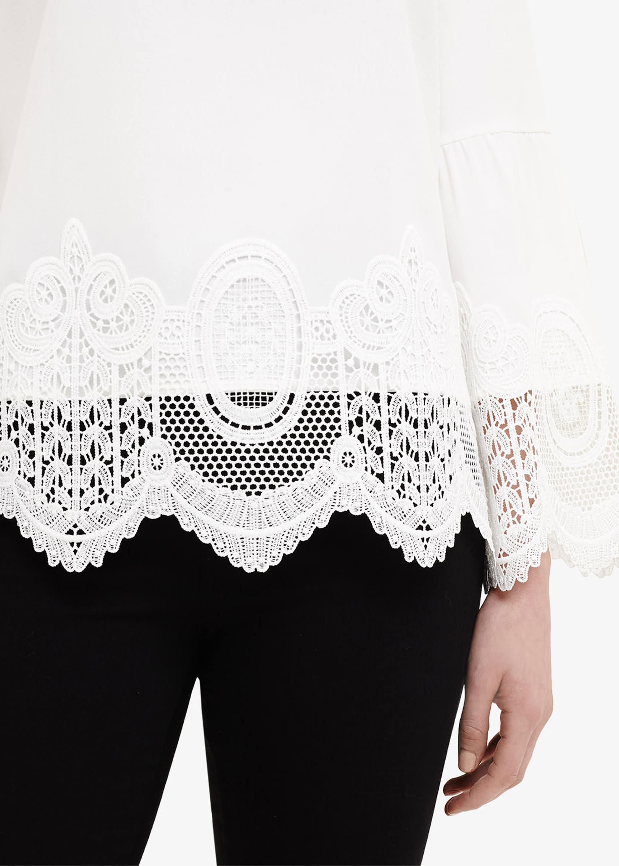 Angelika Crochet Blouse