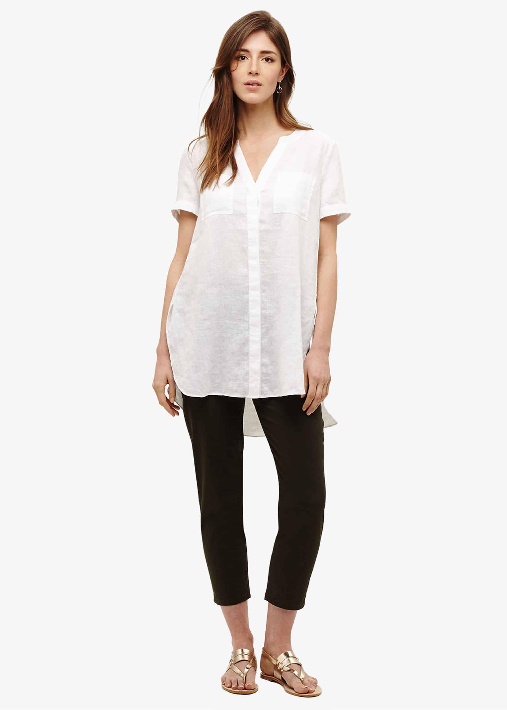 Willow Linen Tunic Shirt