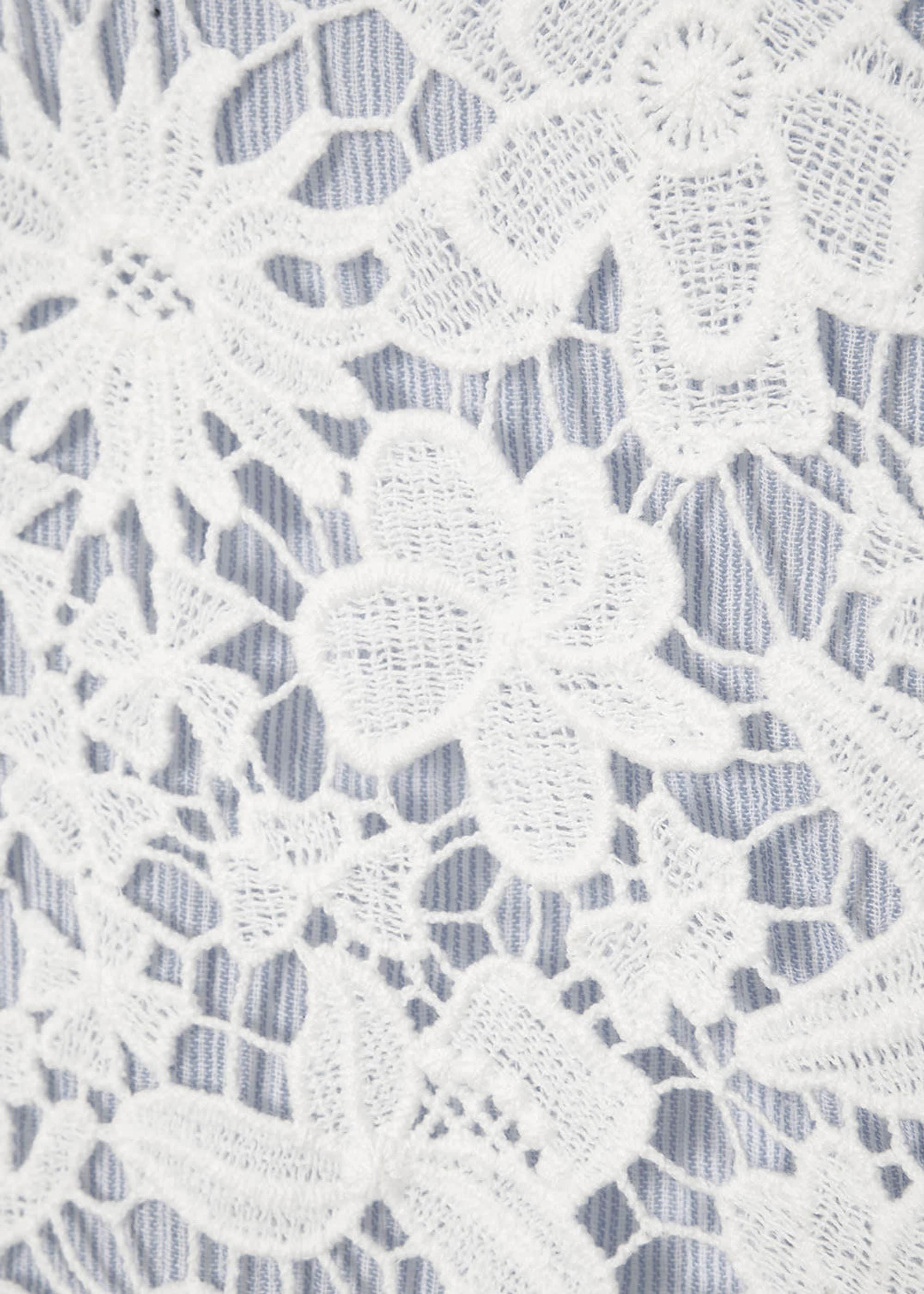 Alba Lace Cotton Blouse