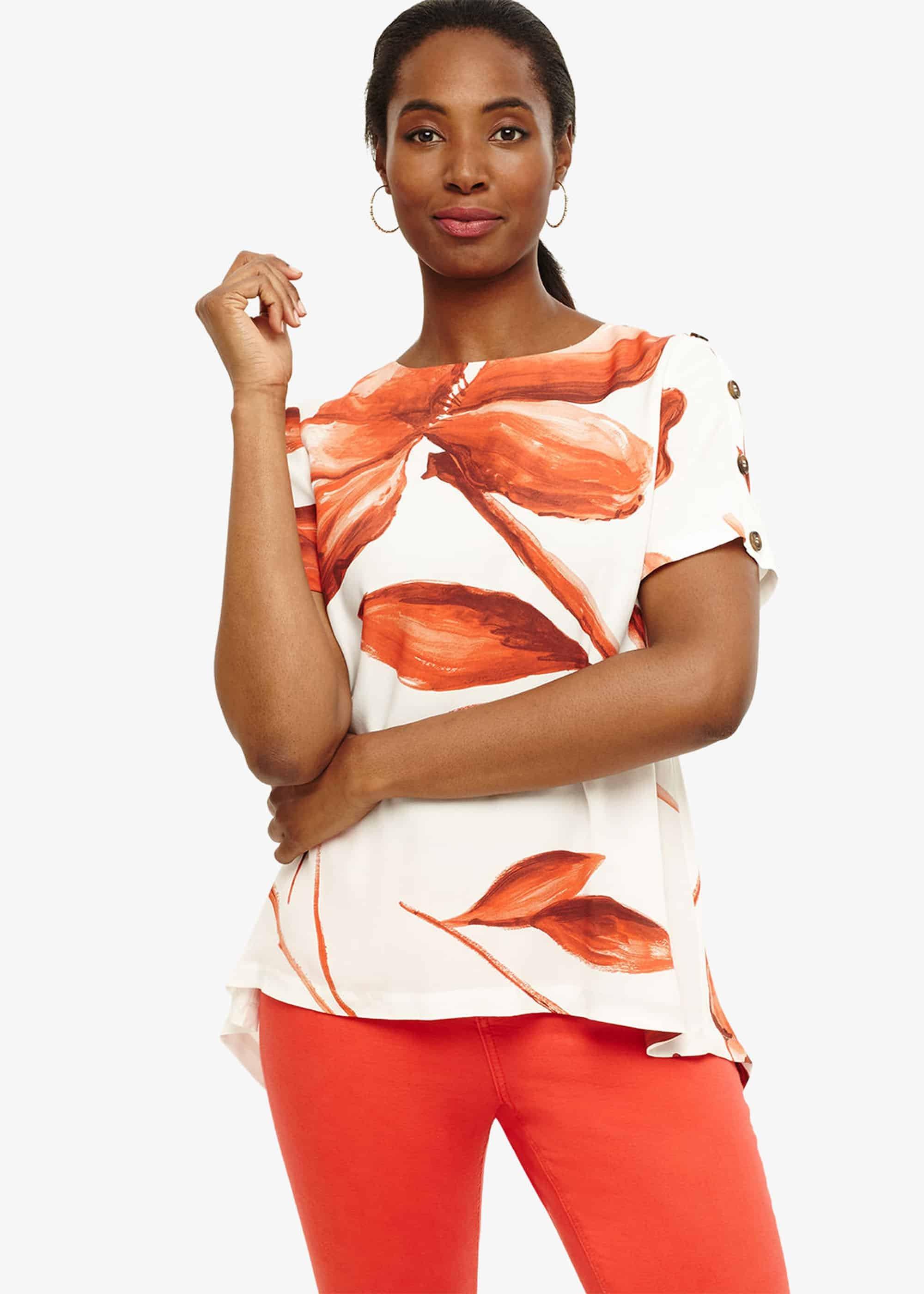 Delfie Floral Blouse
