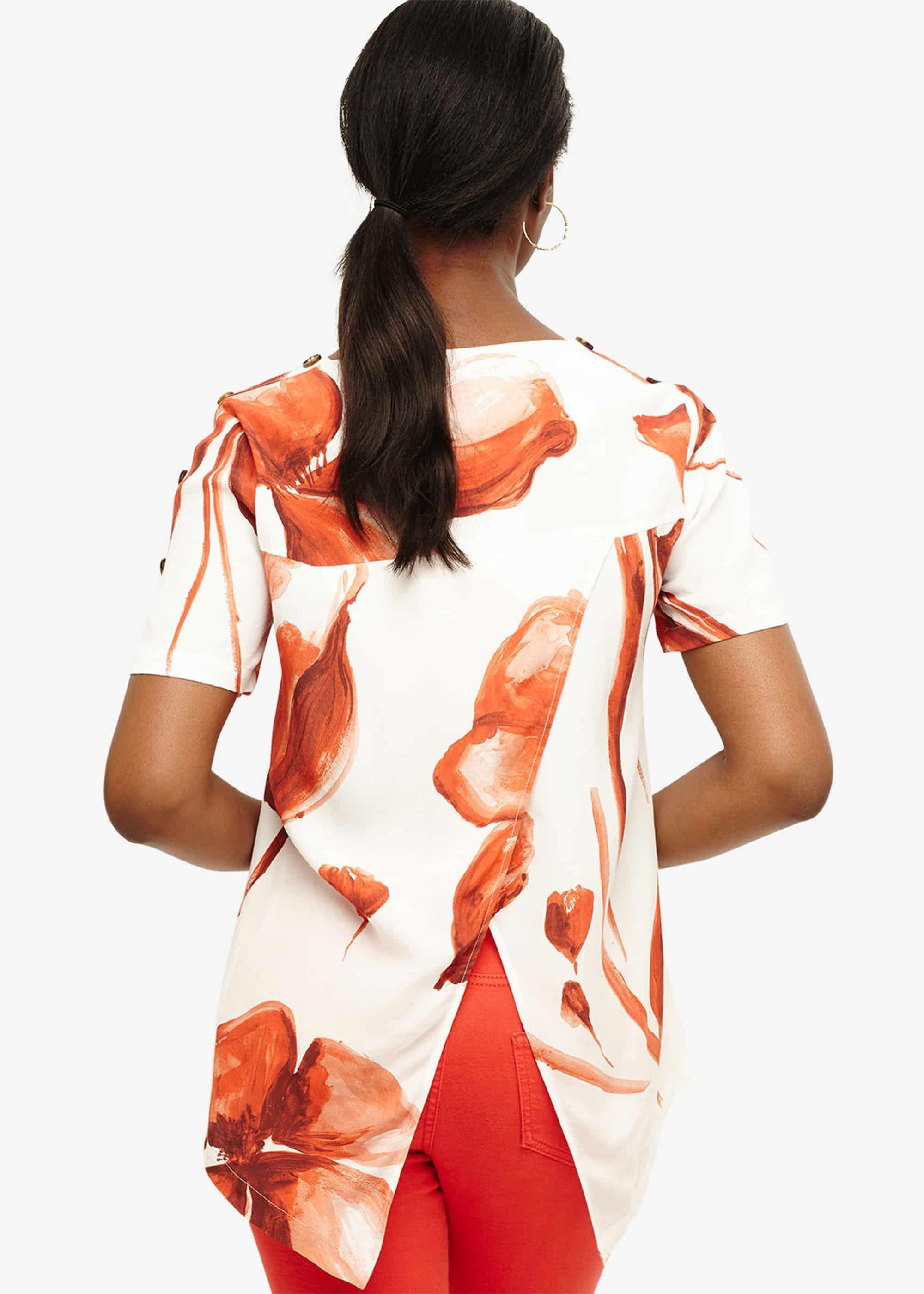 Delfie Floral Blouse