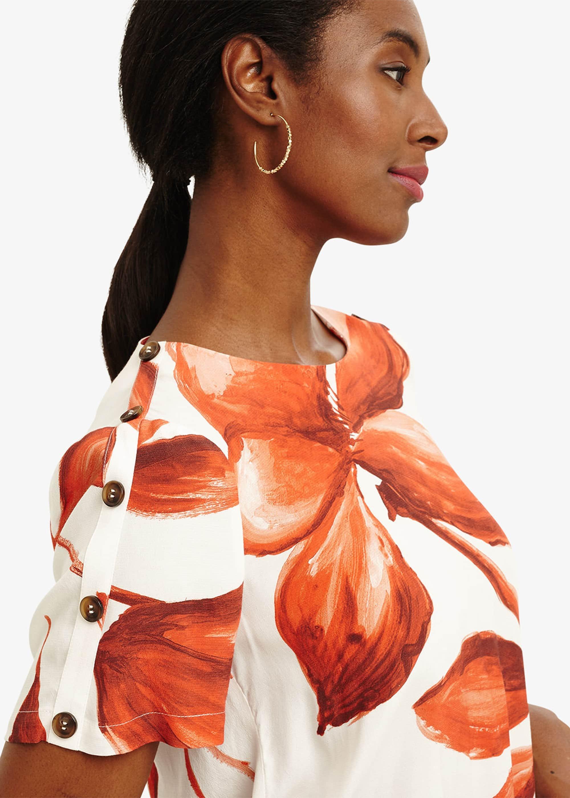 Delfie Floral Blouse