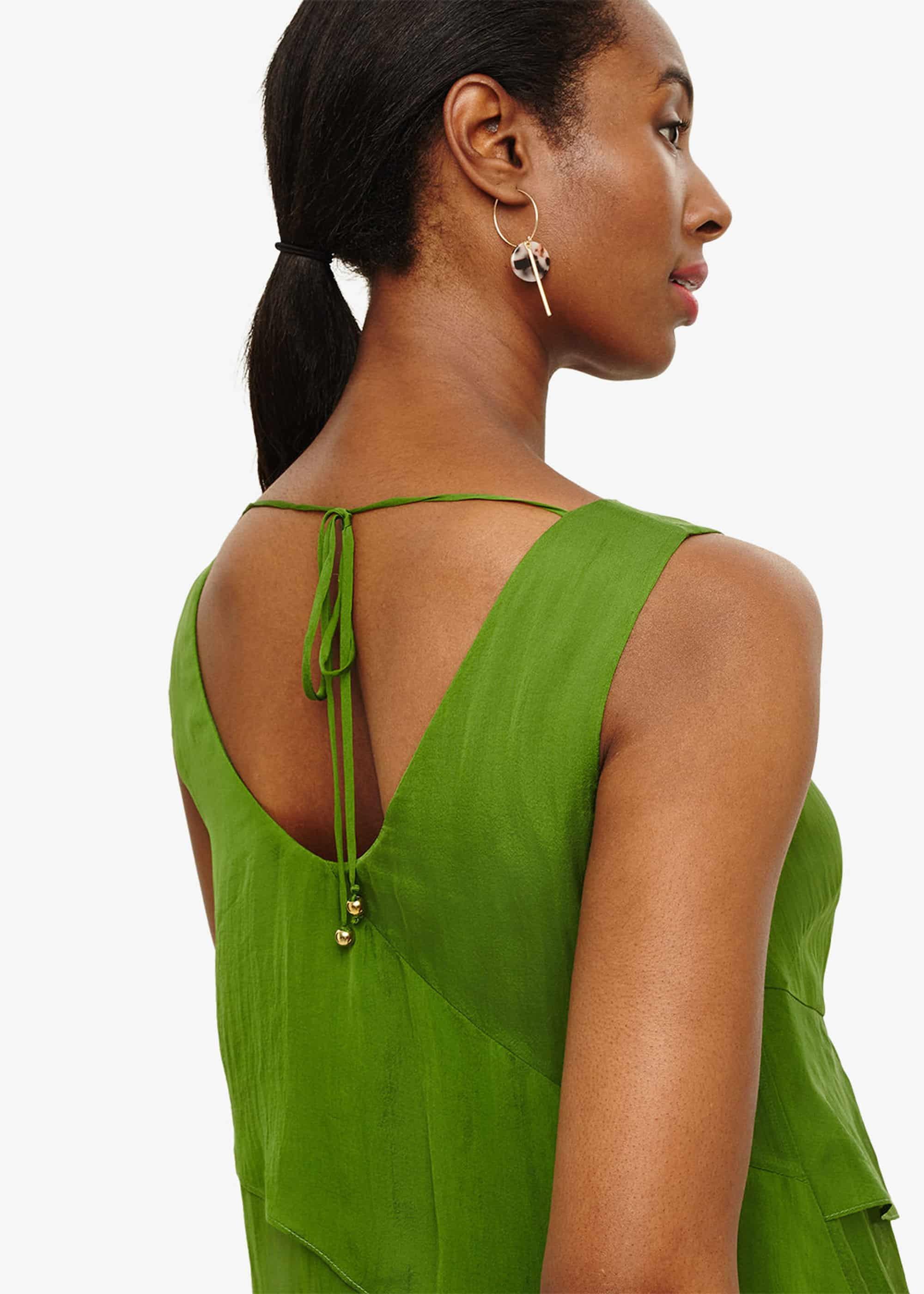 Kit Silk Tiered Blouse