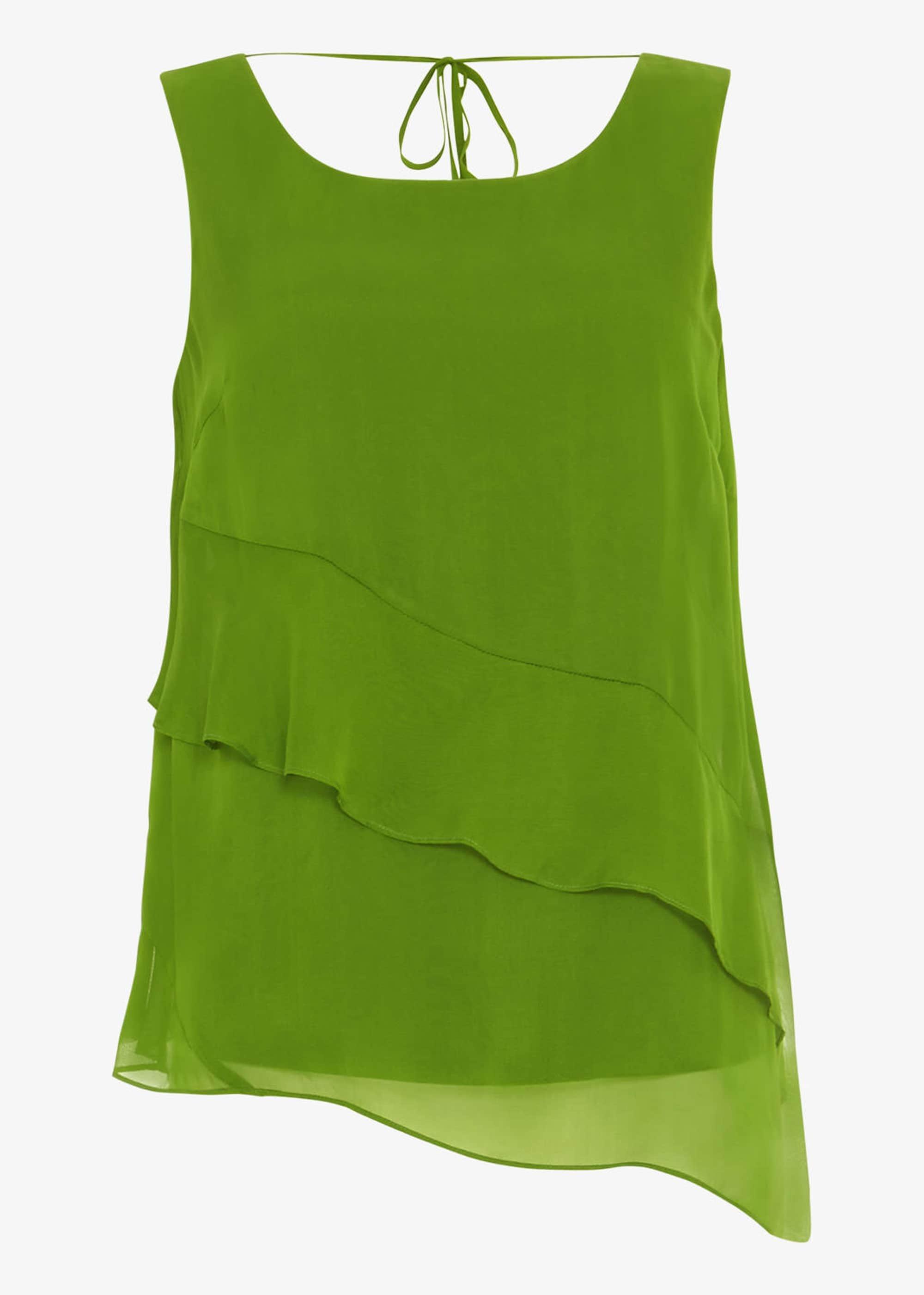 Kit Silk Tiered Blouse
