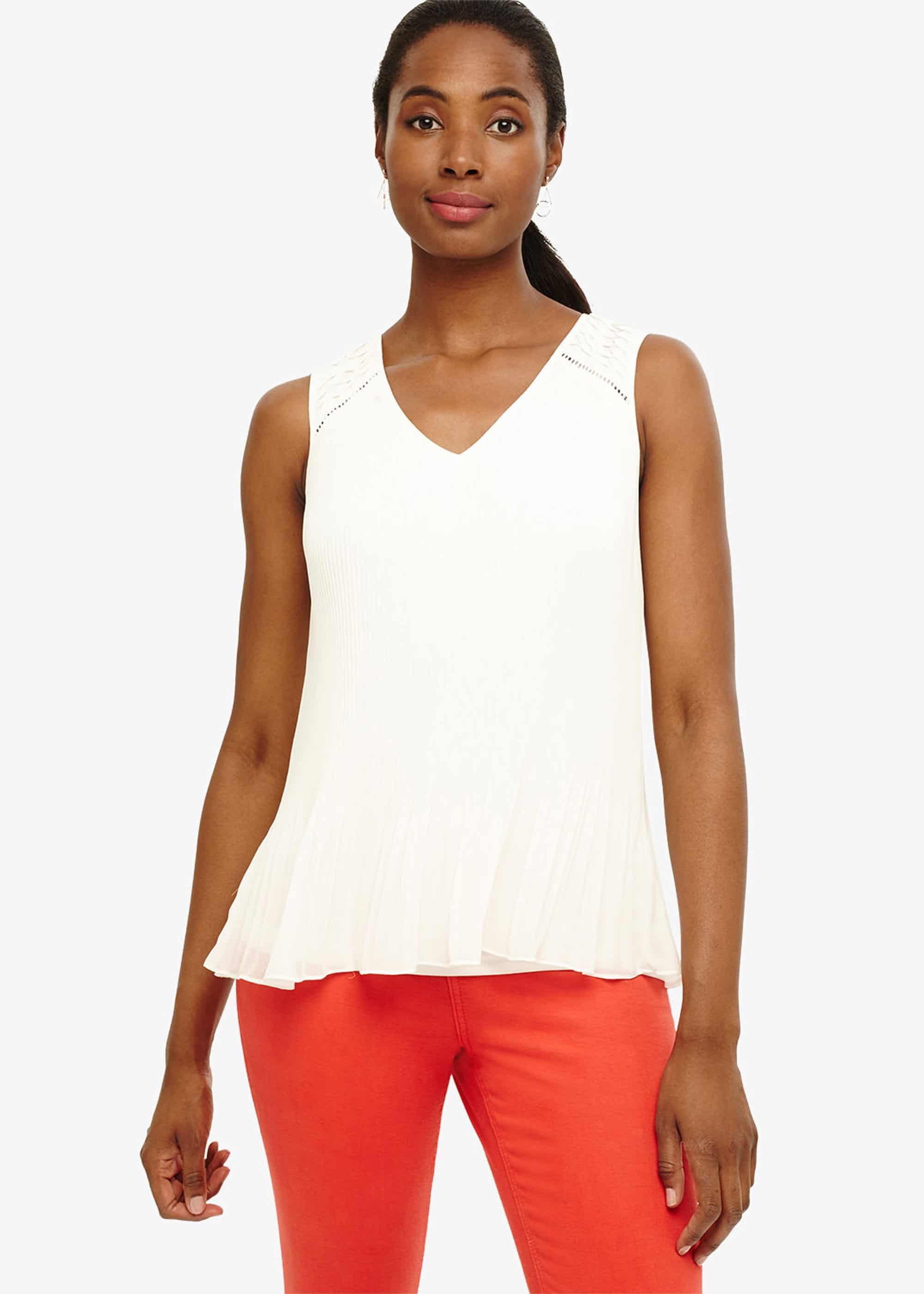 Ellie Pleat Blouse
