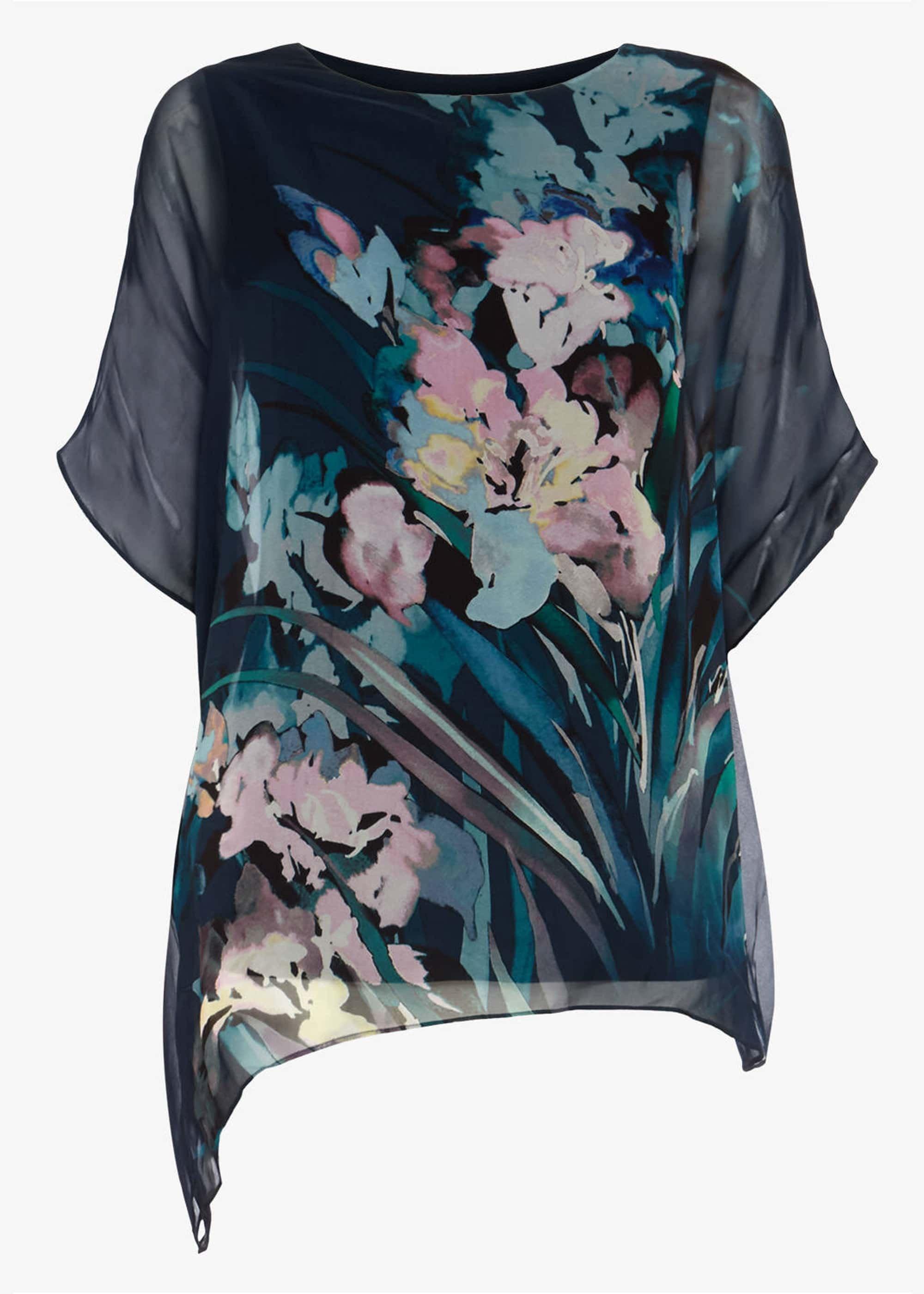 Everly Floral Silk Blouse