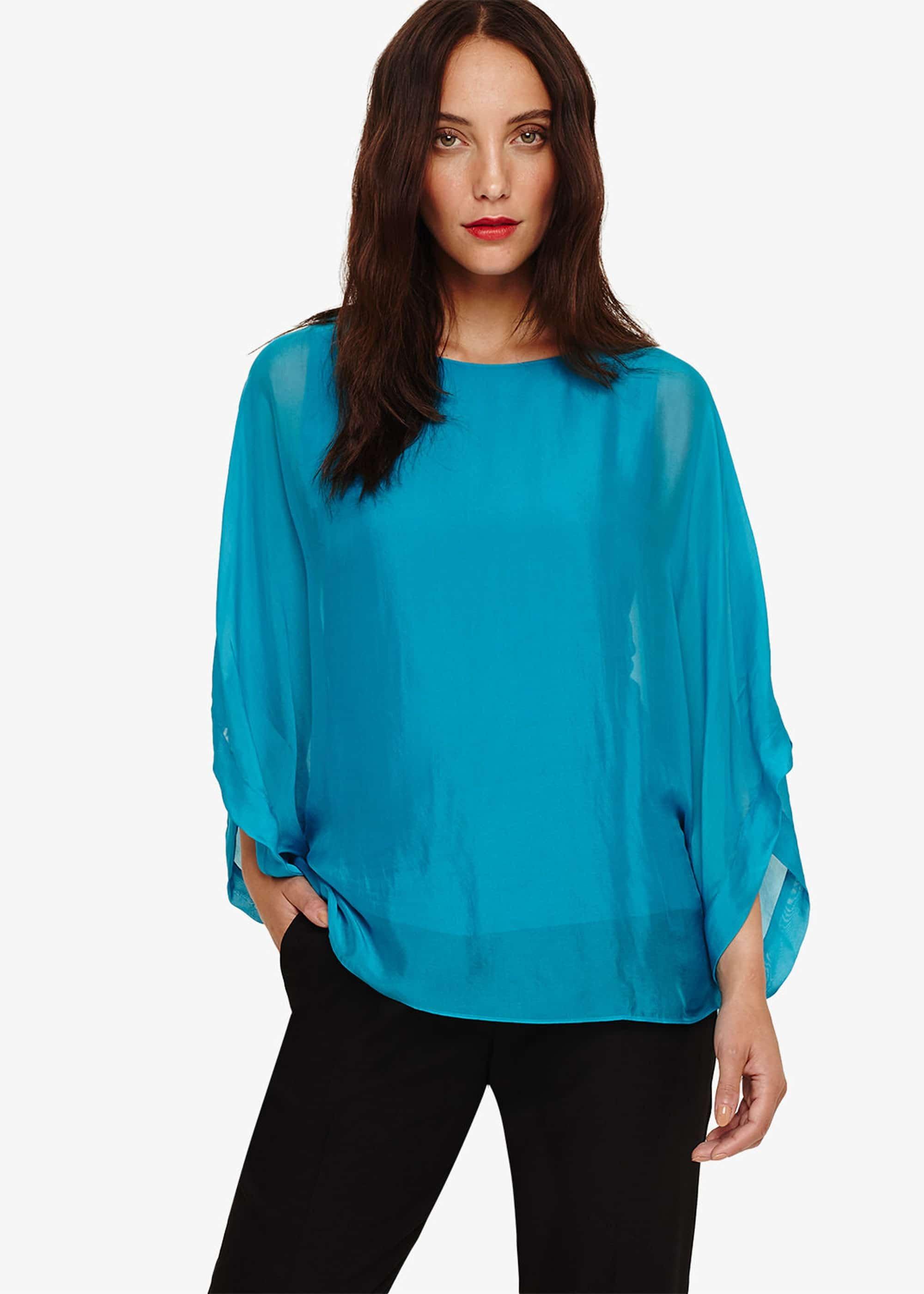 Fabia Silk Blend Blouse