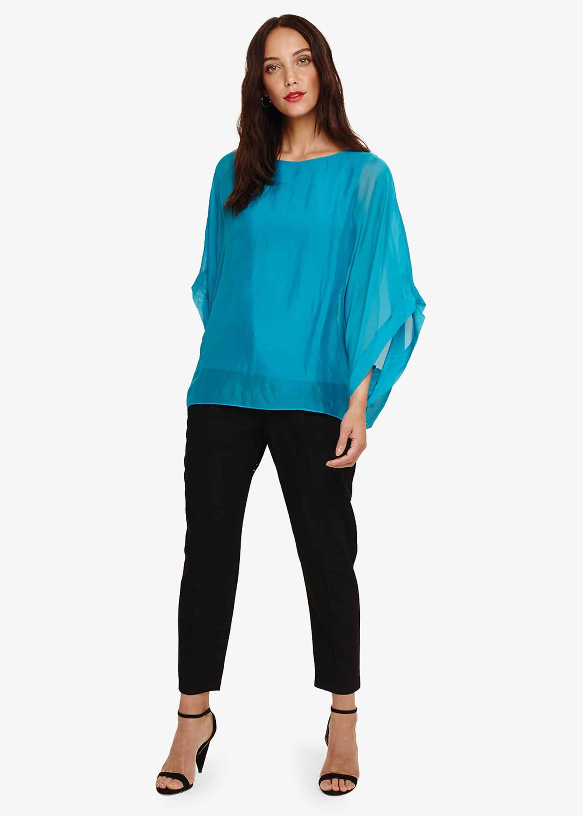 Fabia Silk Blend Blouse