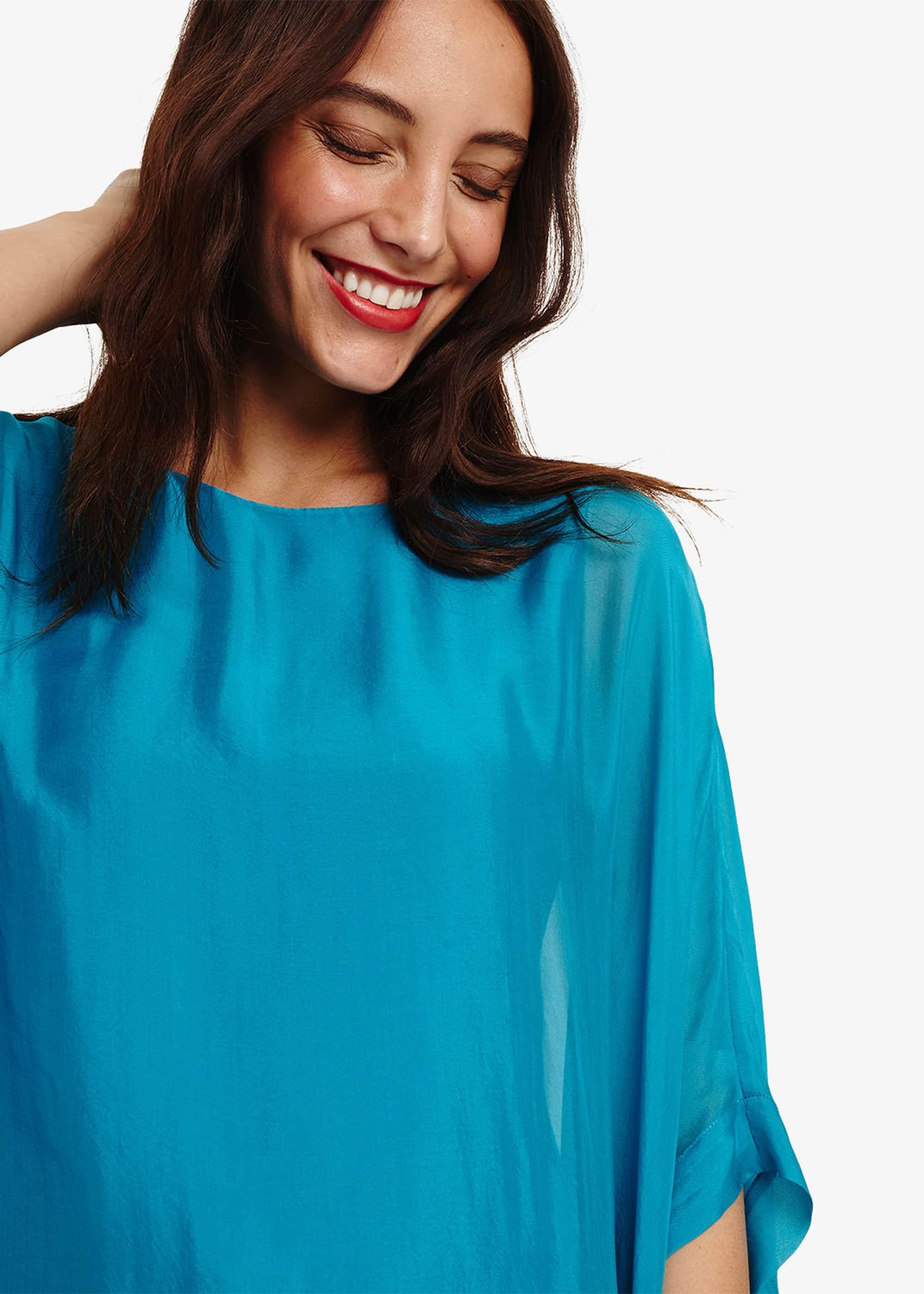 Fabia Silk Blend Blouse