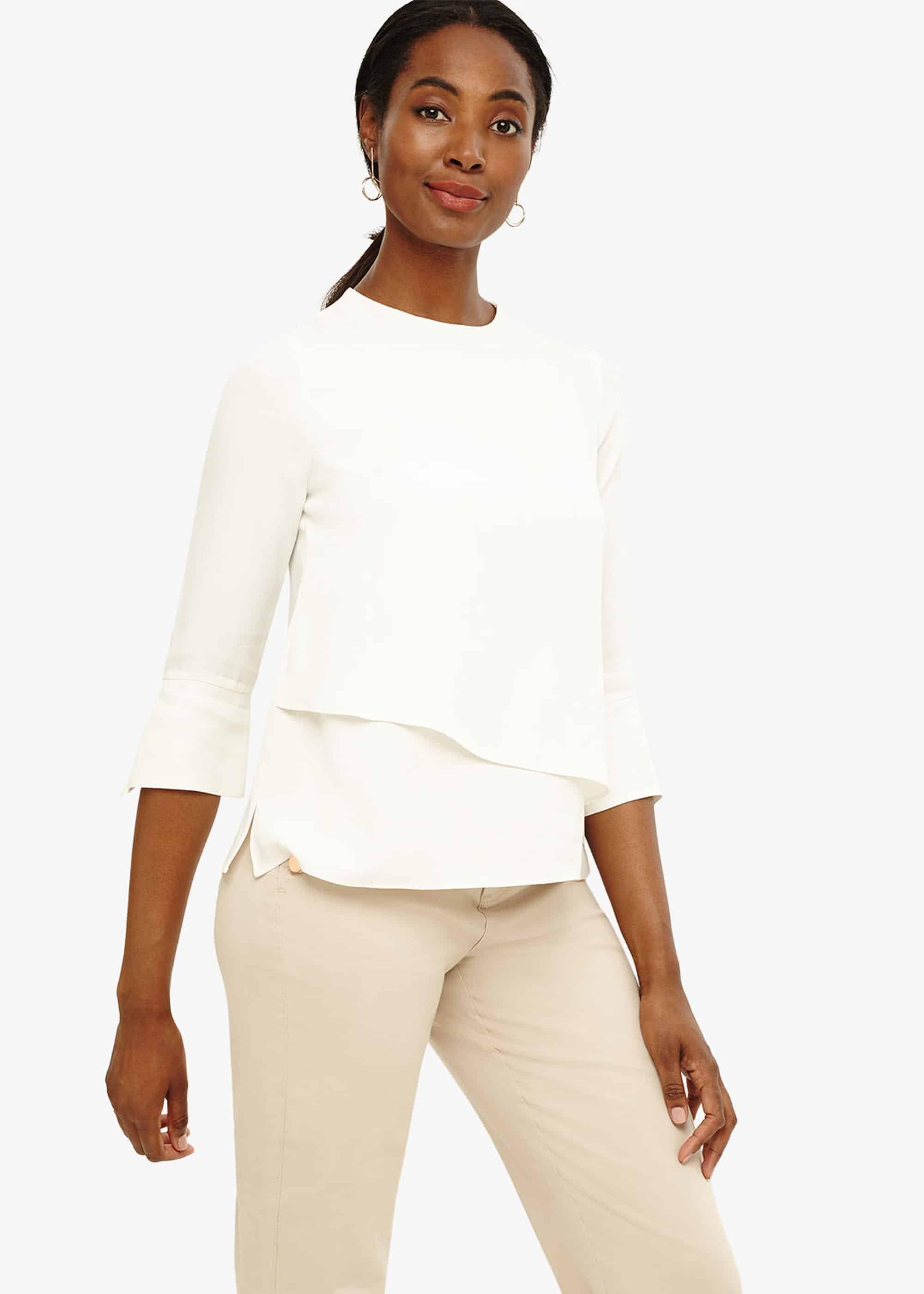 Adelia Double Layer Blouse