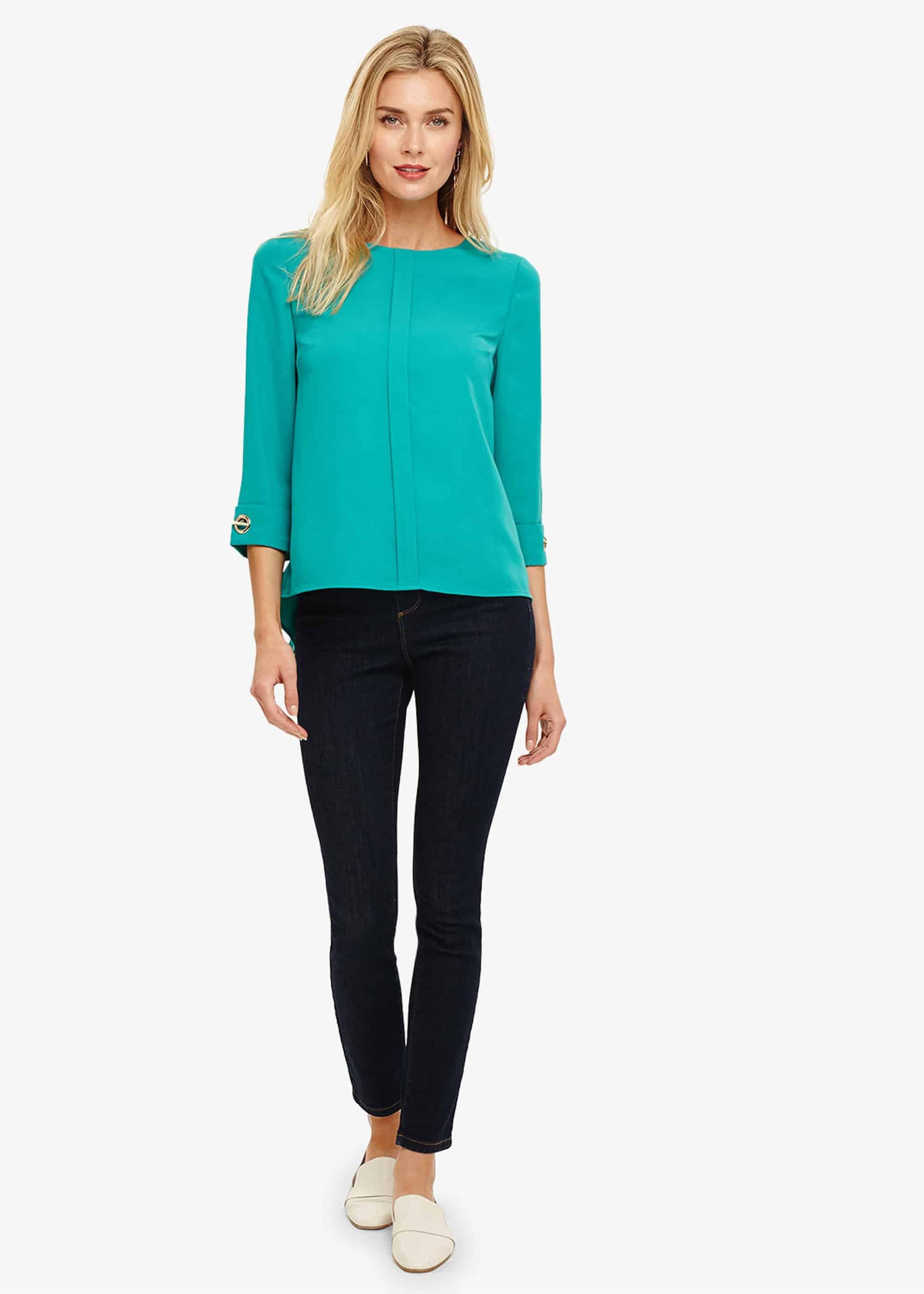 Serenity Ring Detail Blouse