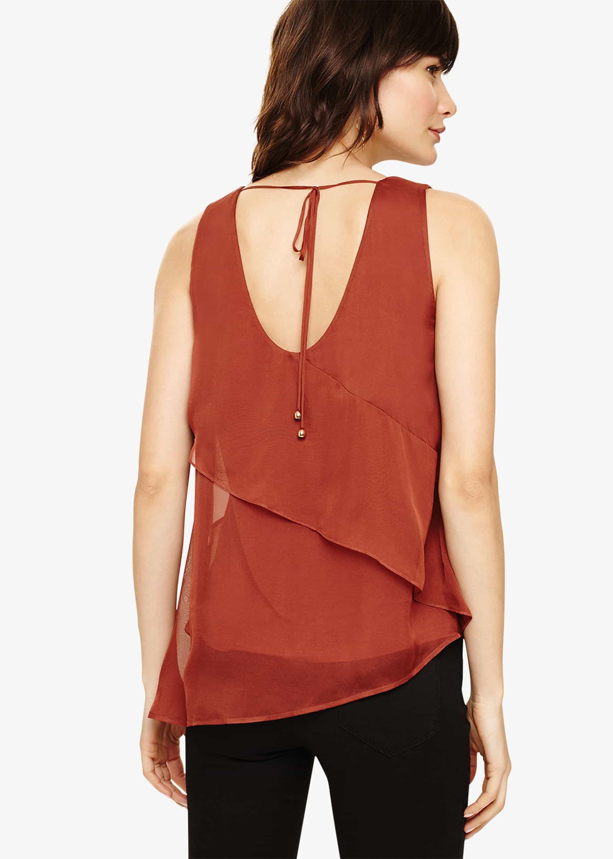 Kit Silk Tiered Blouse