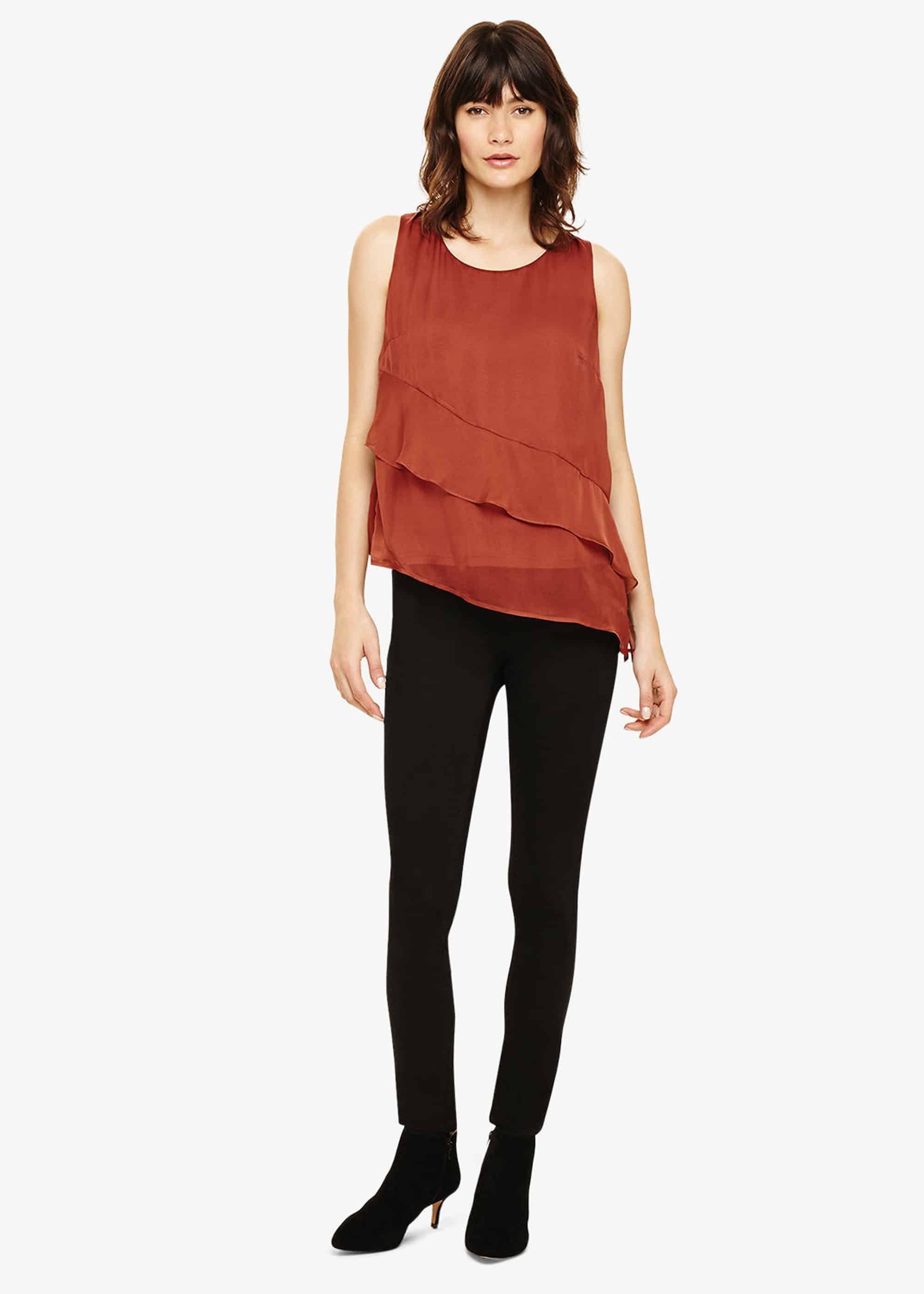 Kit Silk Tiered Blouse